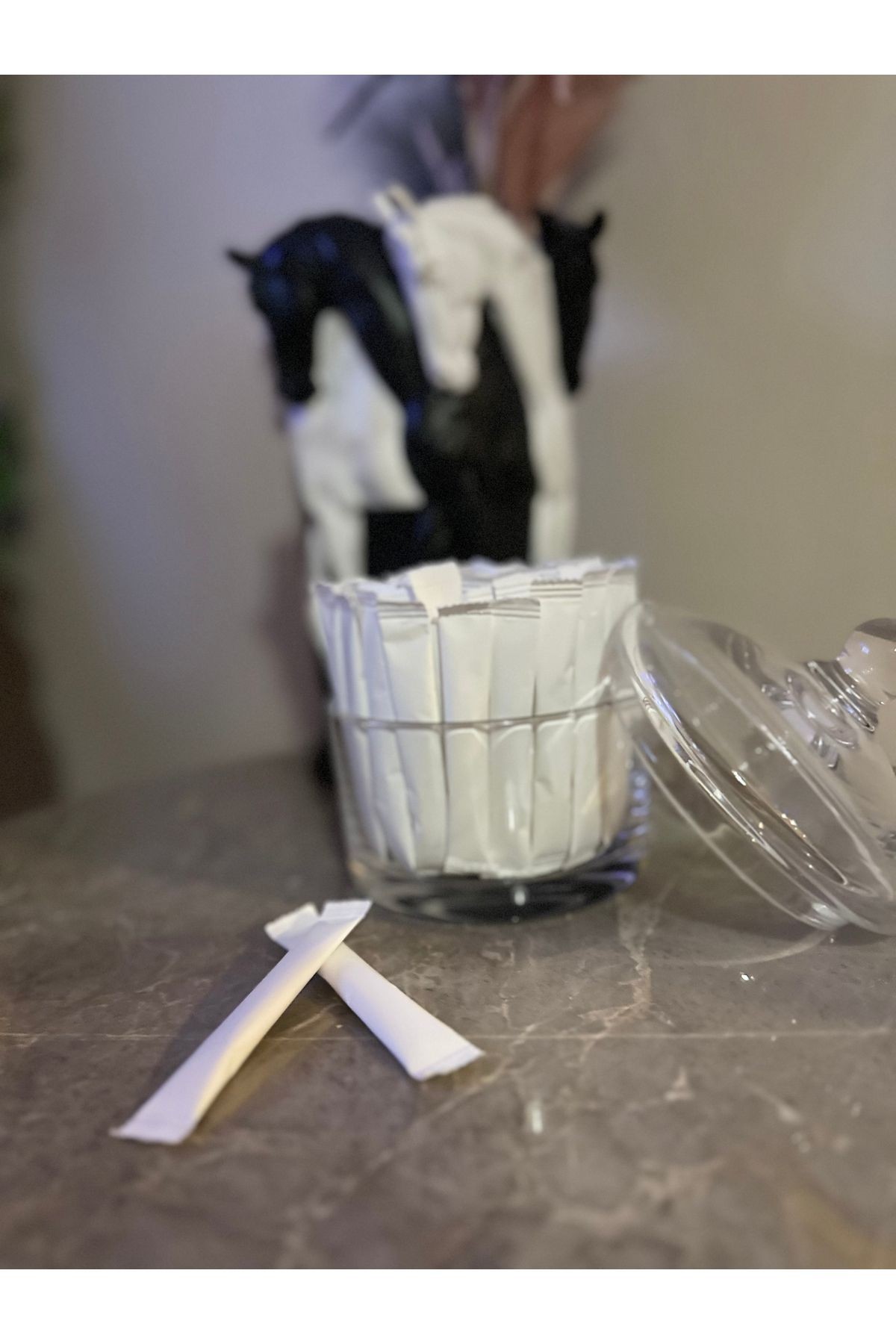Alazpack Stick Şeker Beyaz Baskısız 3gr 100 Adet