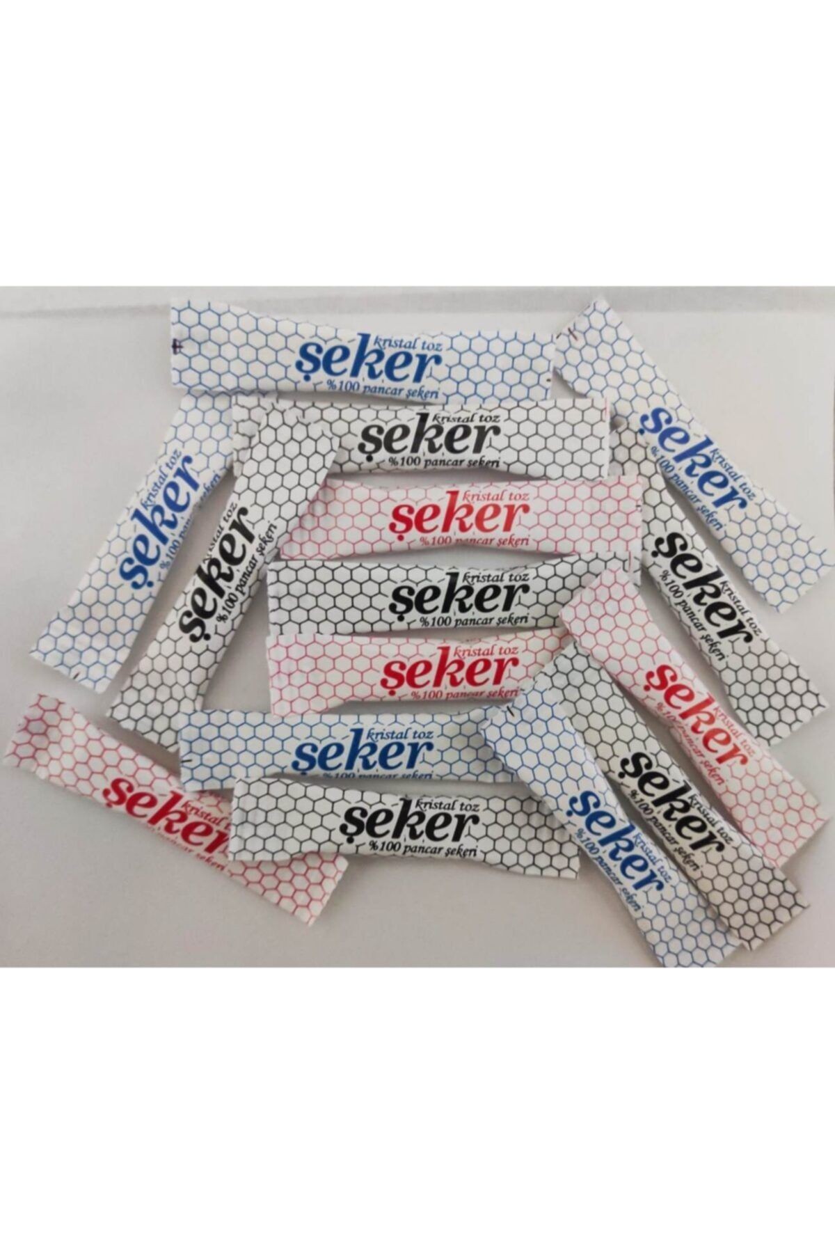 Şeker Stick Şeker Karışık Renkli Stick Toz Şeker 1000 Adet X 3 Gr.