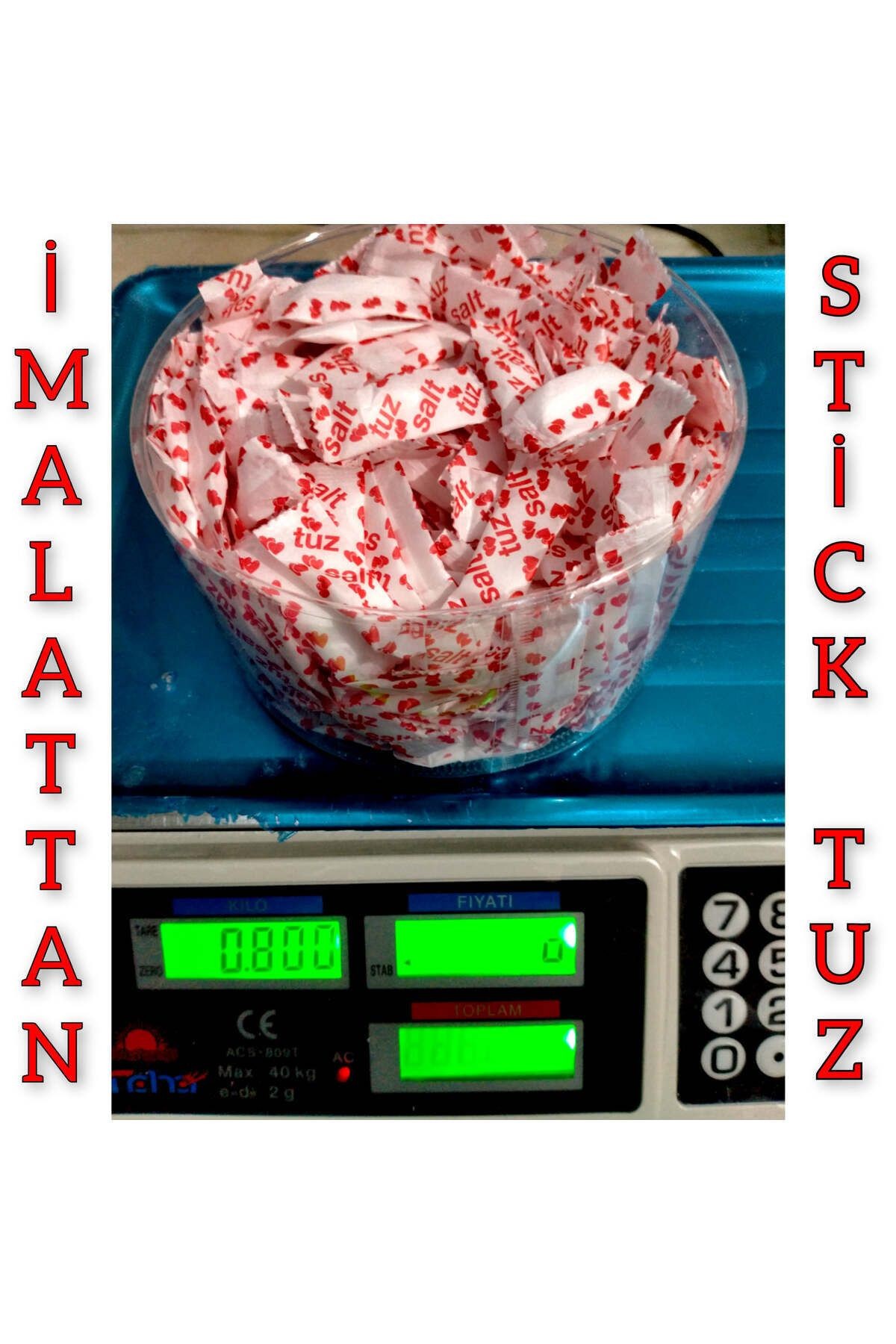 Stick Tuz 800 gr Sızdırmaz Pakette ''iyotlu Kaya Tuzu'