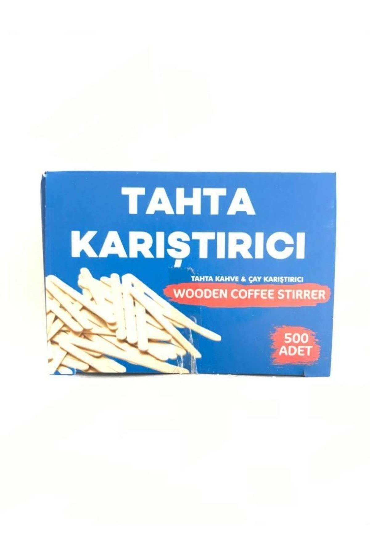 Ahşap Çay Karıştırıcısı 500 Lü 4 Paket