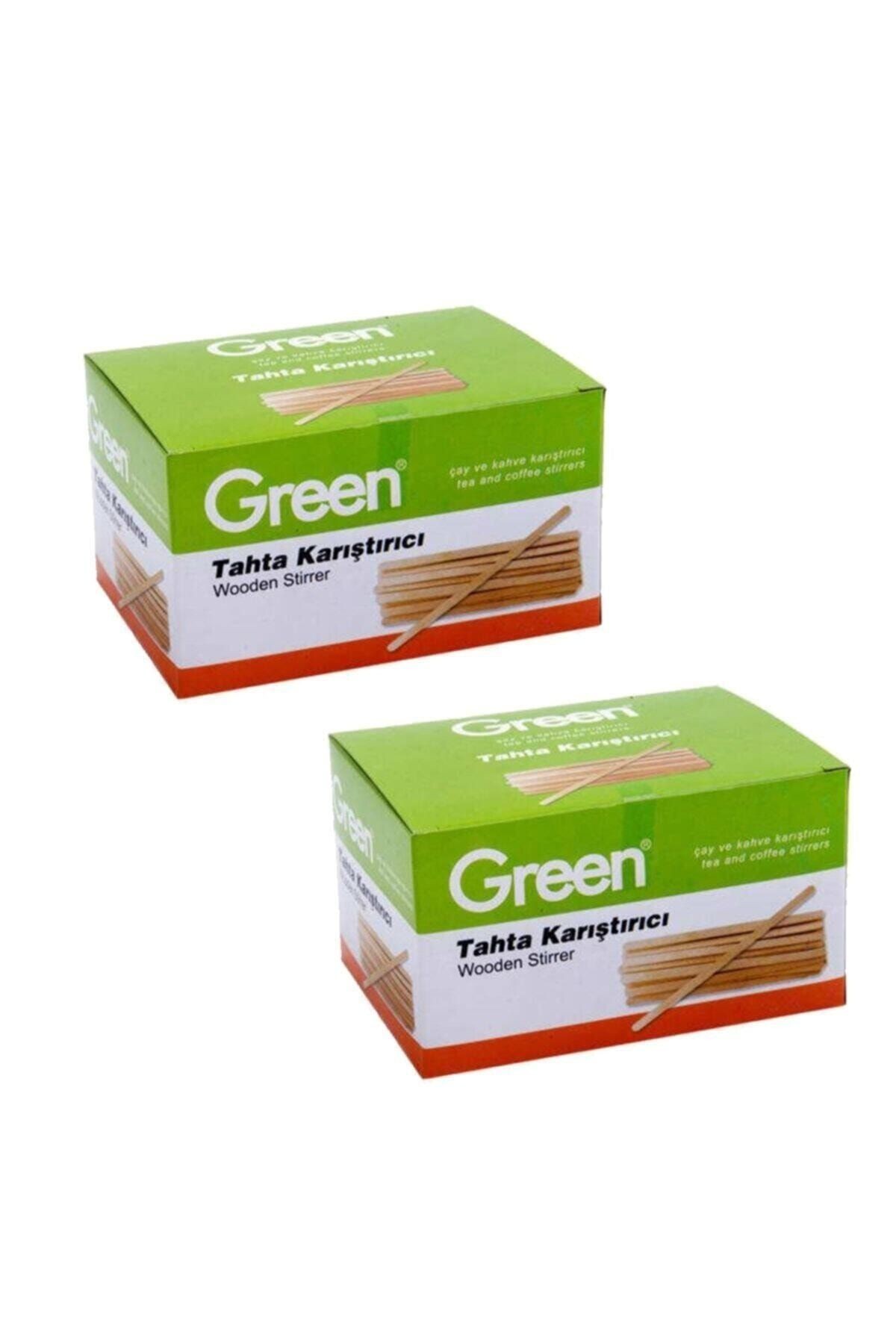 Tahta Çay Karıştırıcı 2 Paket