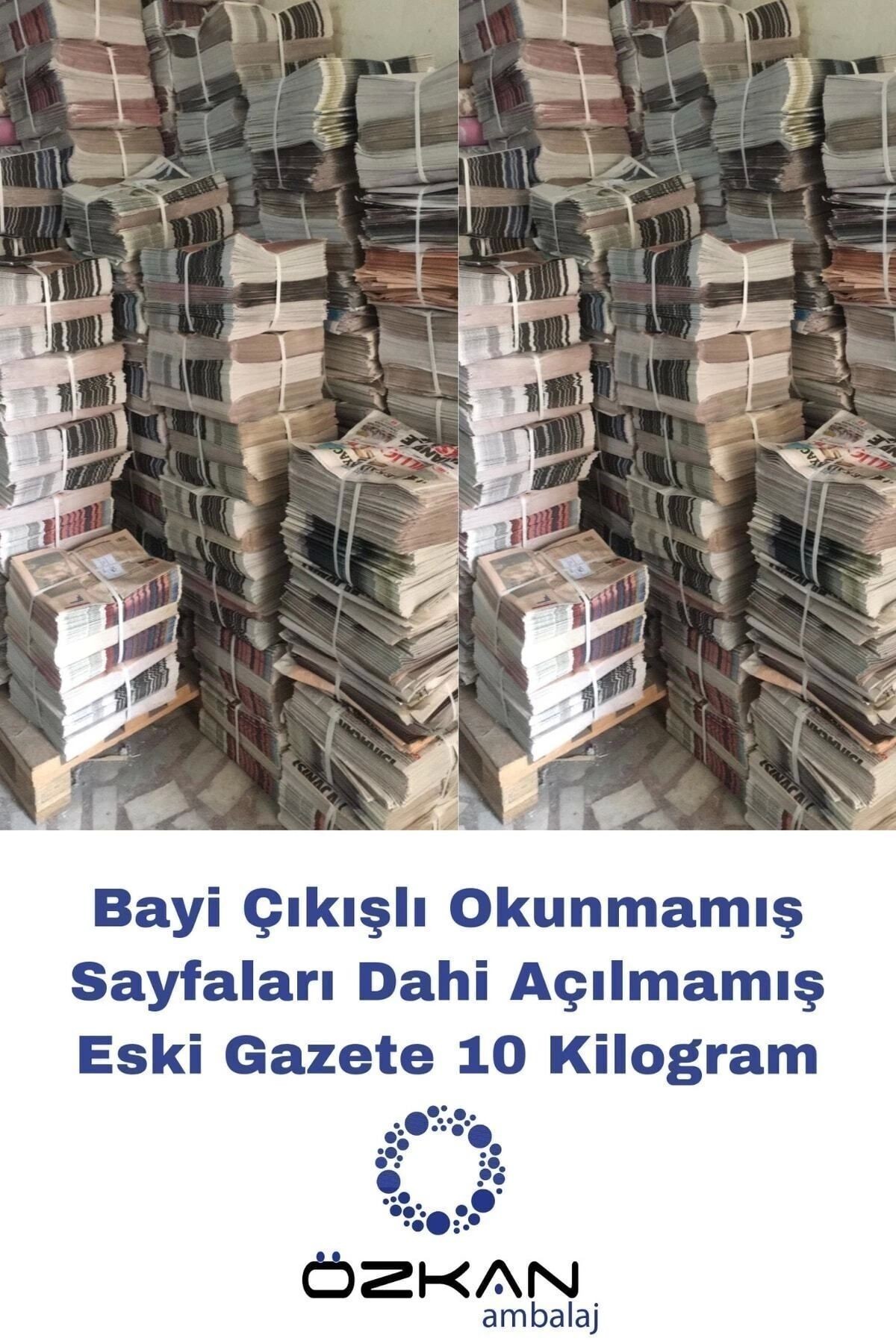 Bayi Çıkışlı Tertemiz Okunmamış Eski Gazete 10 Kg