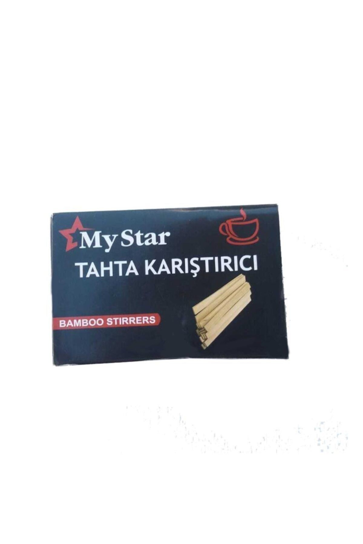 Ahşap Çay Karıştırıcısı Kağıtsız 500 Adet