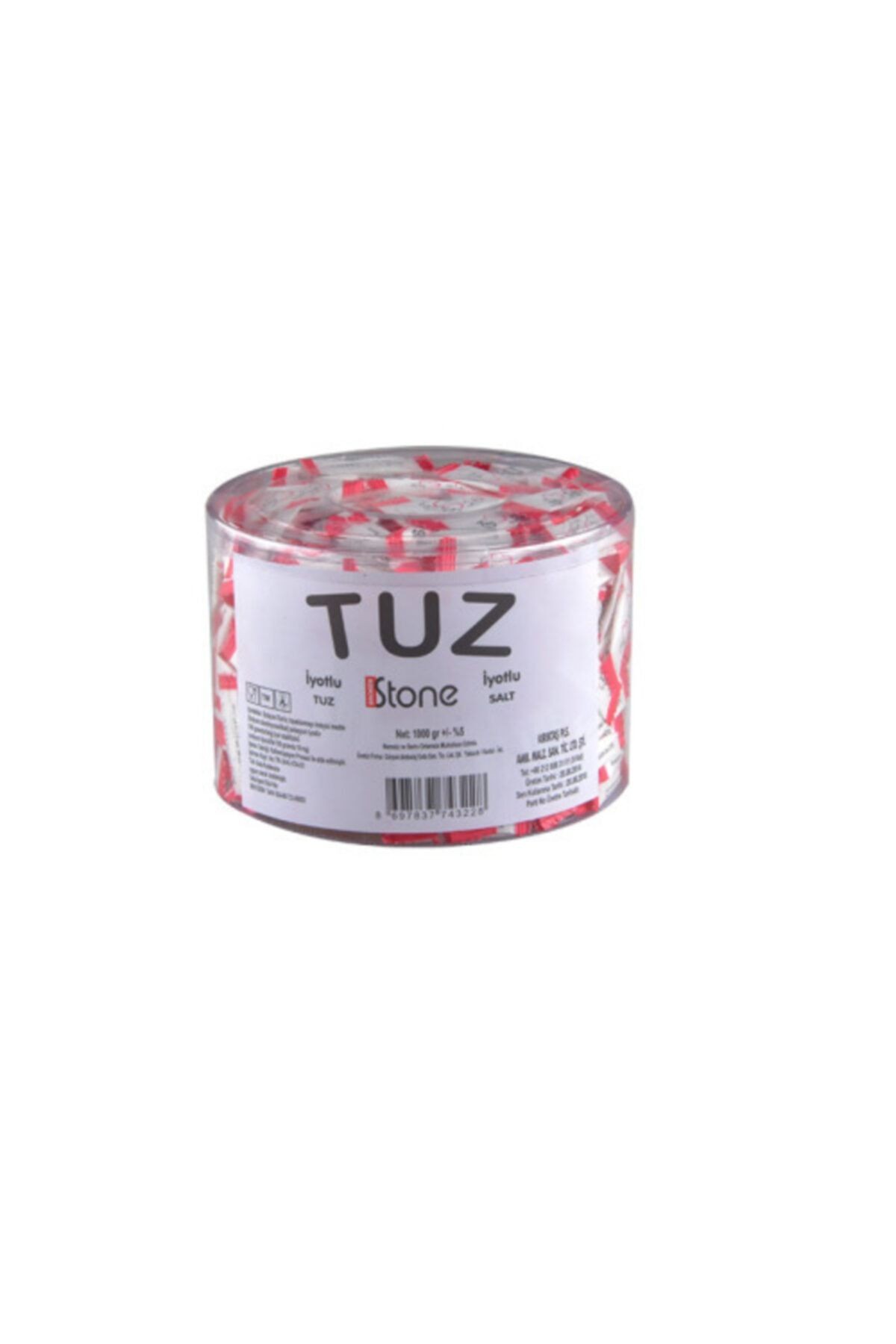 Tek Kullanımlık Stick Tuz 2 Gr 1 Kg