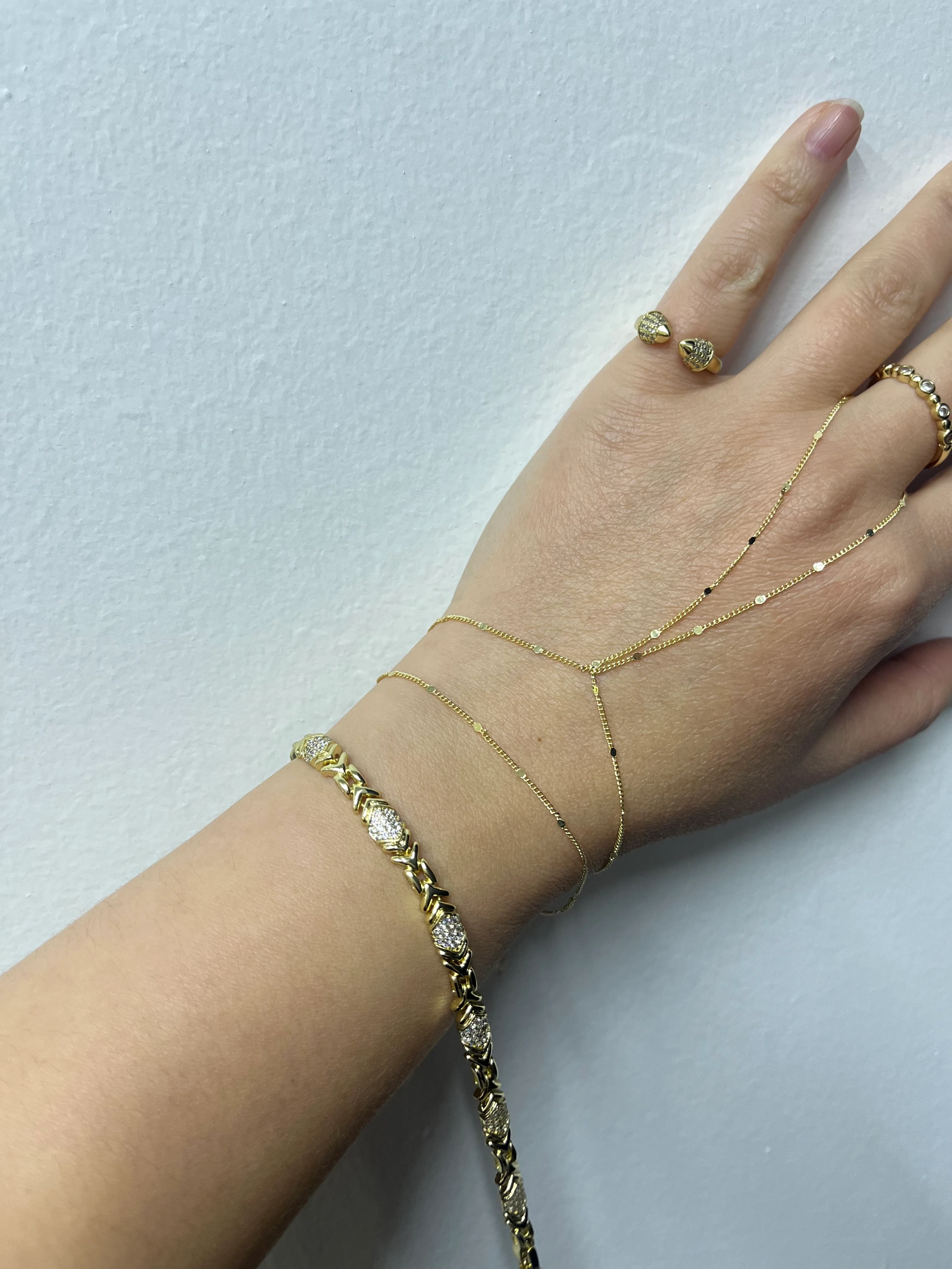 Özel Seri Zirkon Taşlı Bileklik XP (19cm)