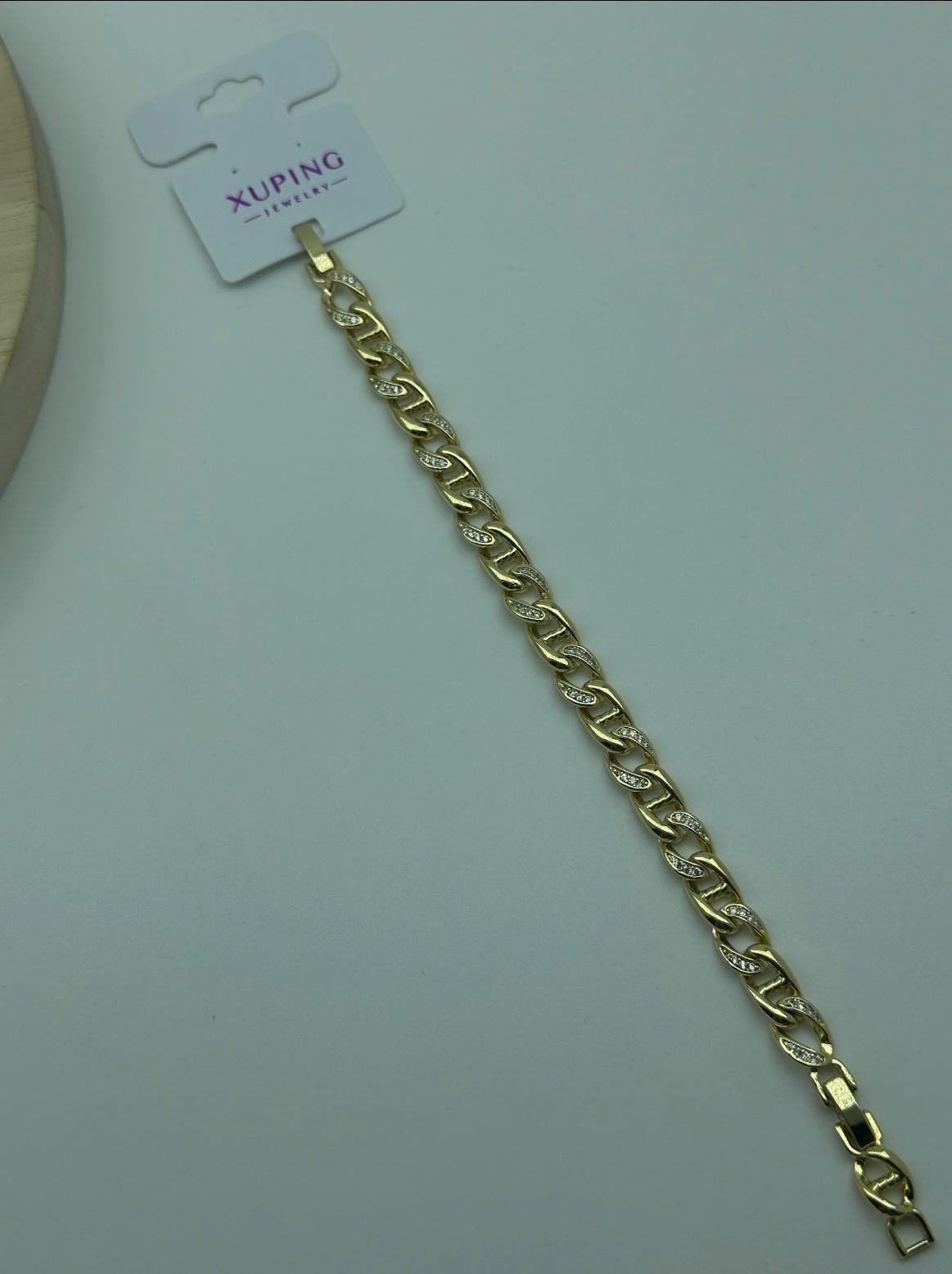 Özel Seri Zirkon Taşlı Zincir Model Bileklik