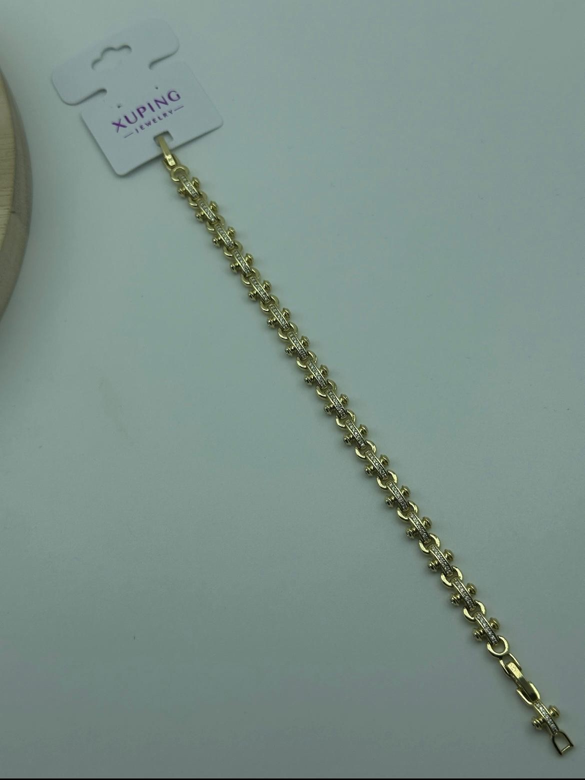 Özel Seri Zirkon Taşlı Örgü Model Bileklik 