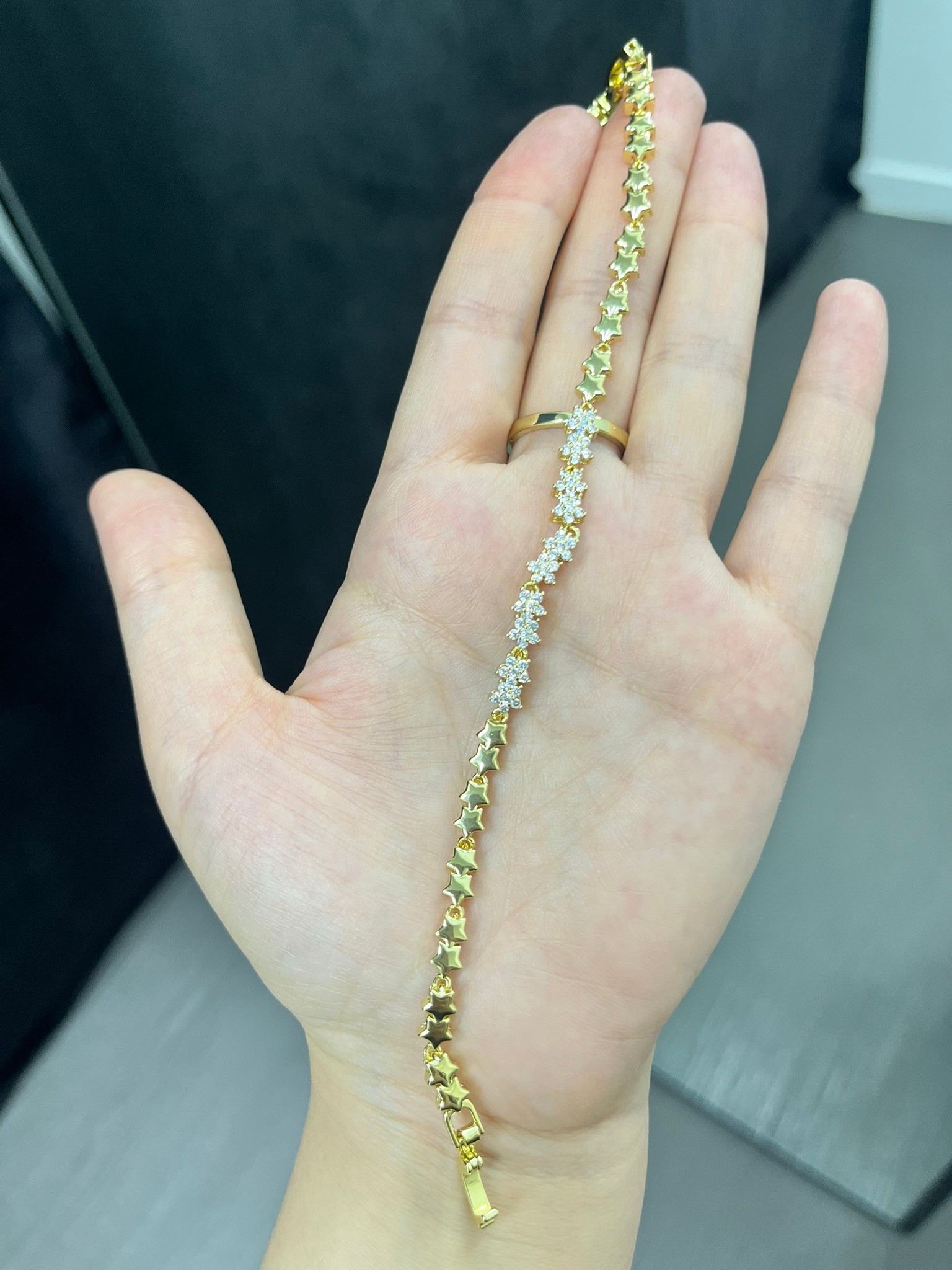 Özel Seri Zirkon Taşlı Yıldız Model Bileklik