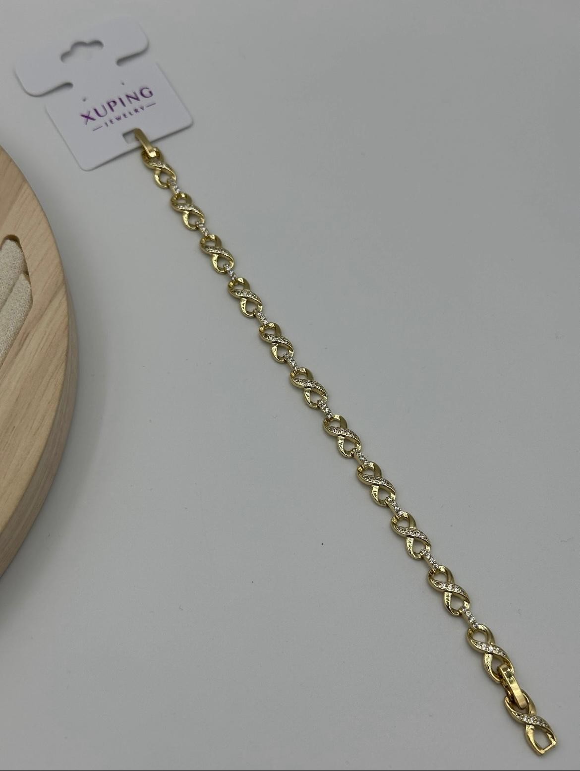 Özel Seri Zirkon Taşlı Sonsuzluk Model Bileklik 