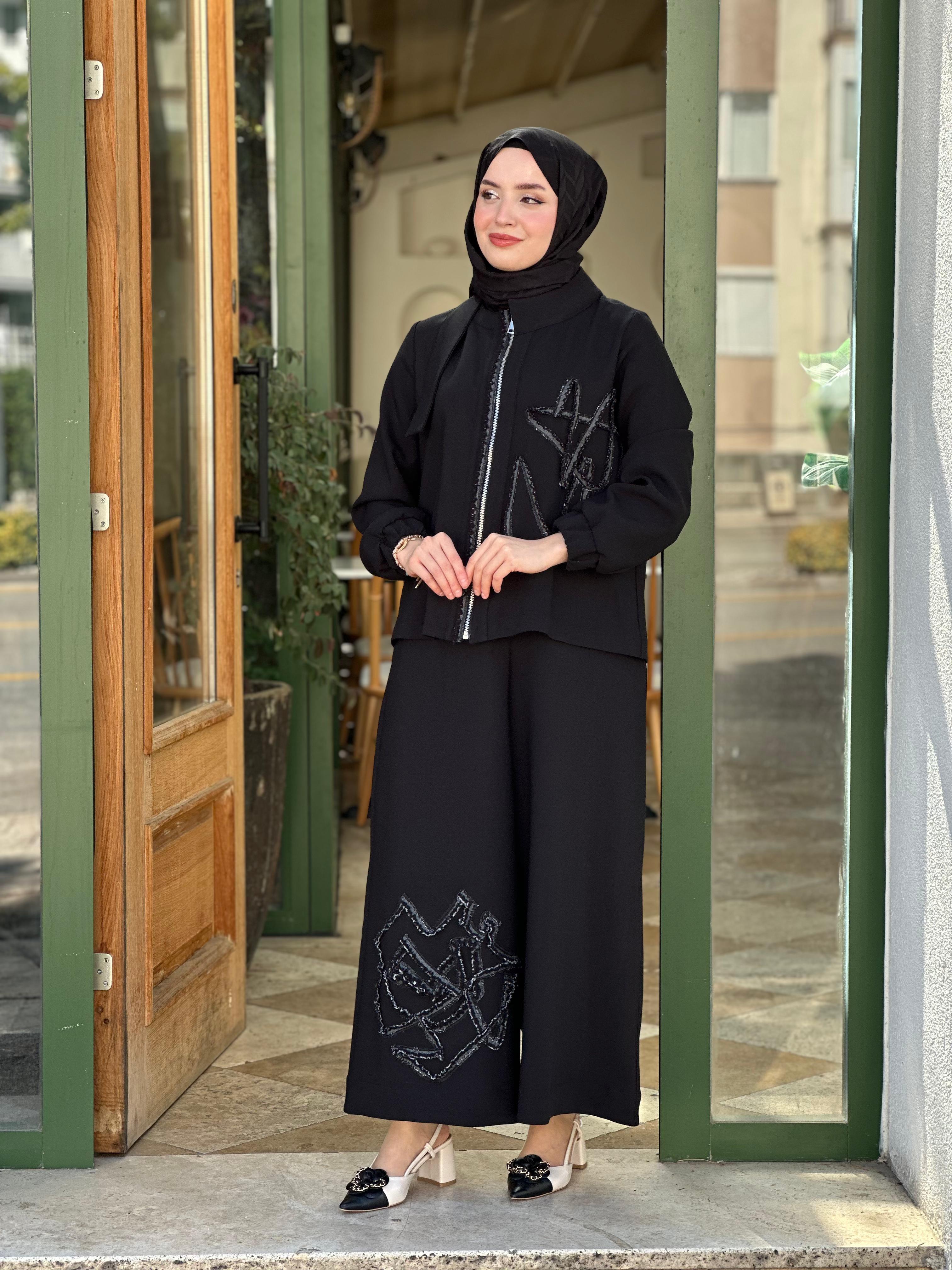 KAHMA 25210  KISA CEKETLİ TAKIM 