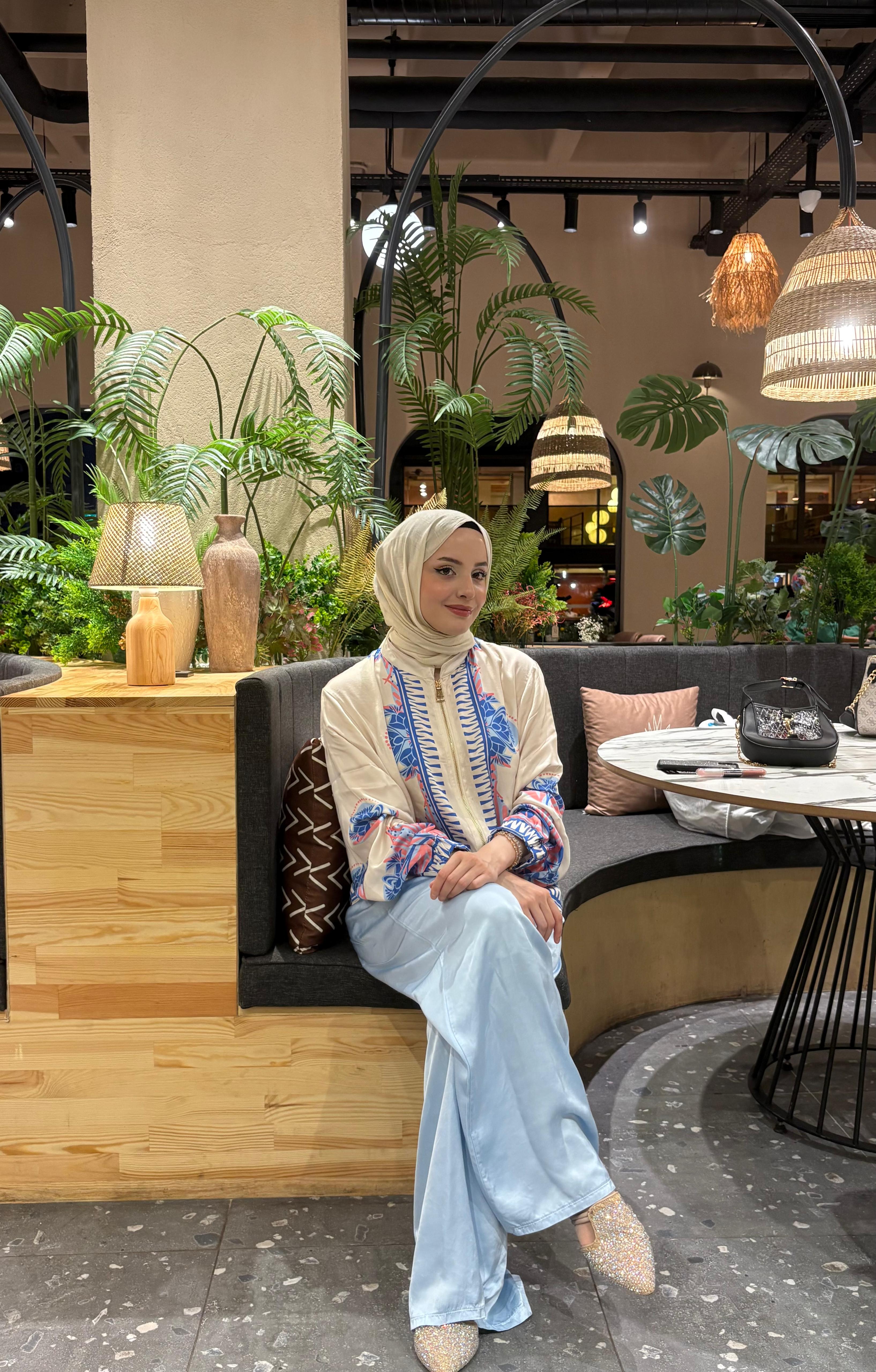 İthal M Saten Fermuarlı Takım