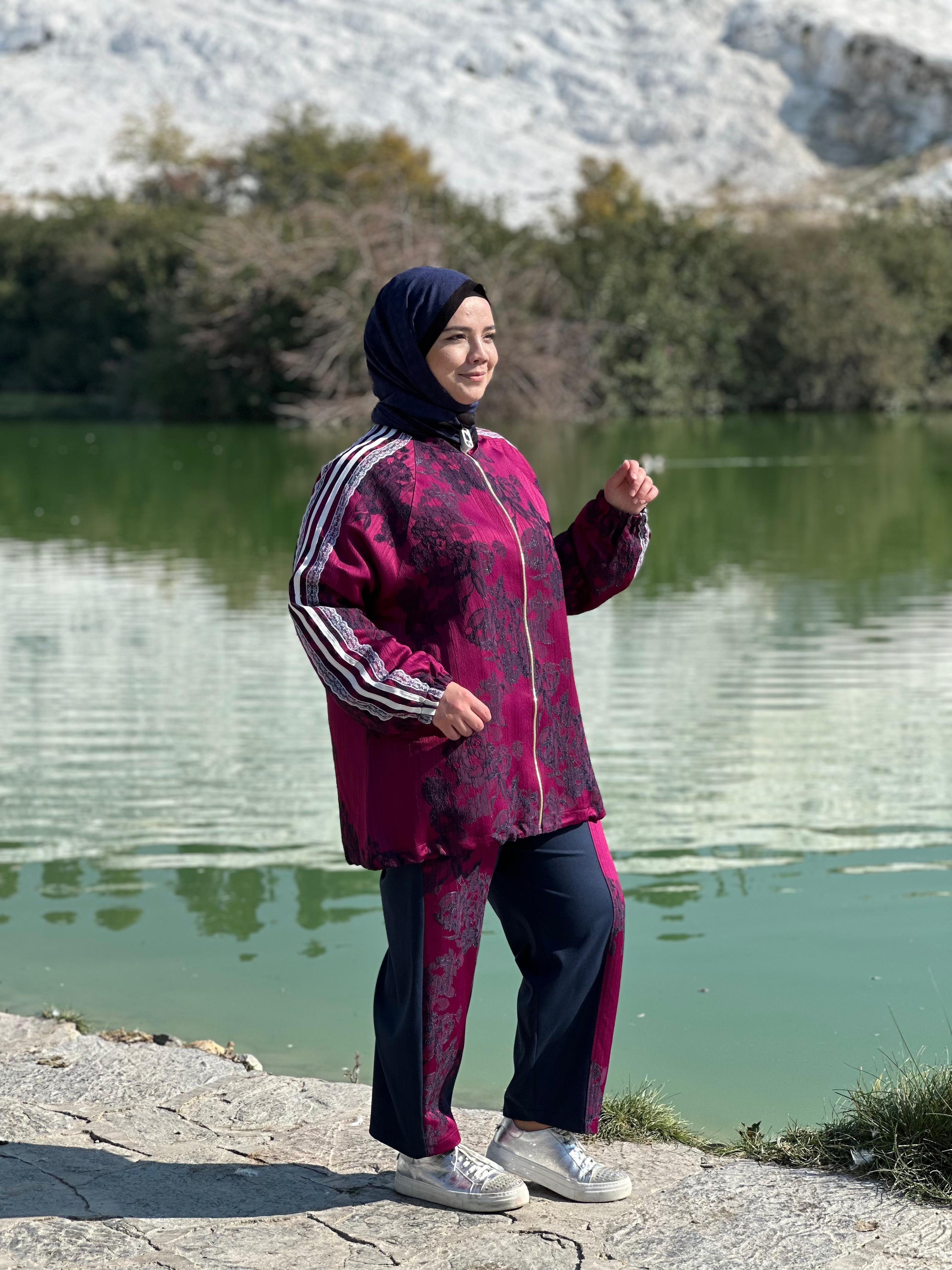 Ghisa 3271 Kolu Dantel Şeritli Takım