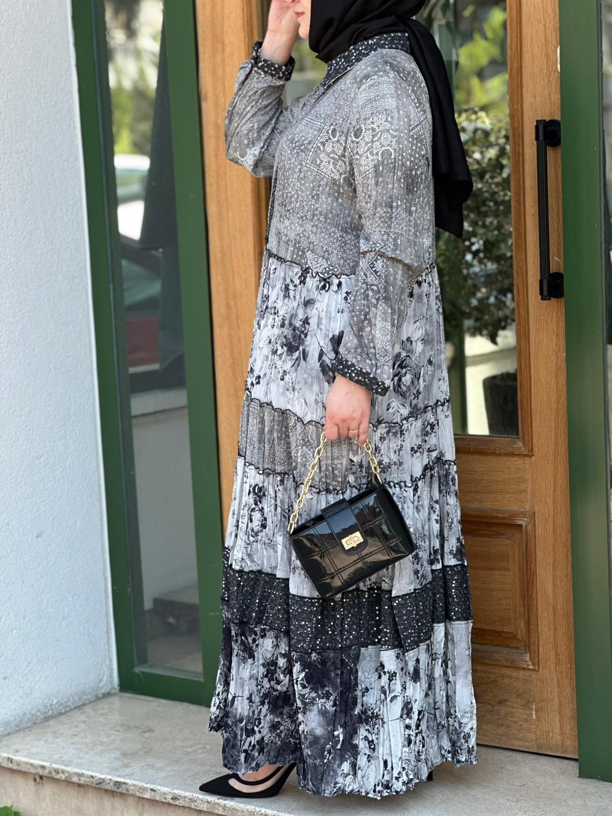 Lissmore Patchwork Elbise
