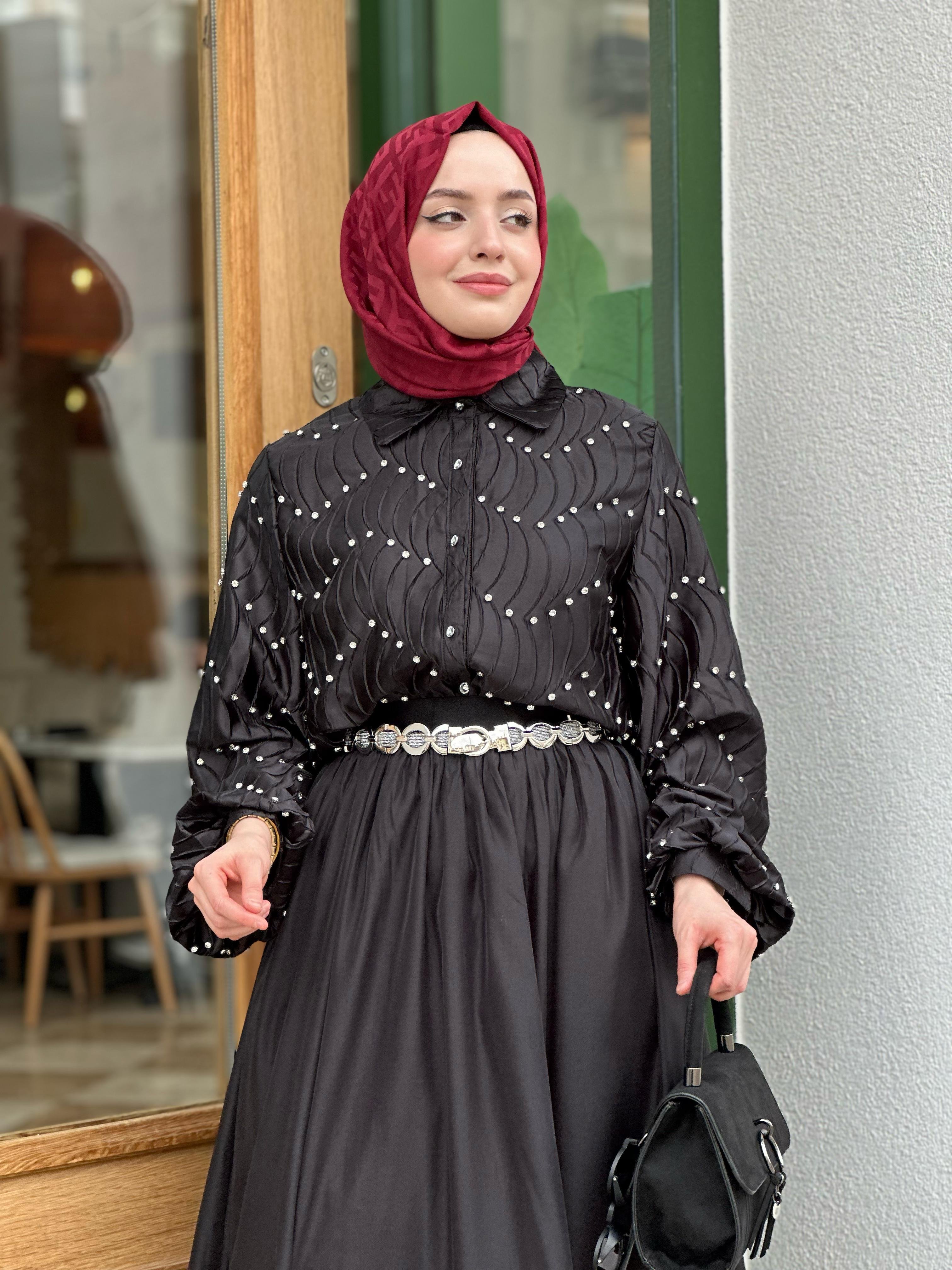 İthal M 29 Taşlı Bluz