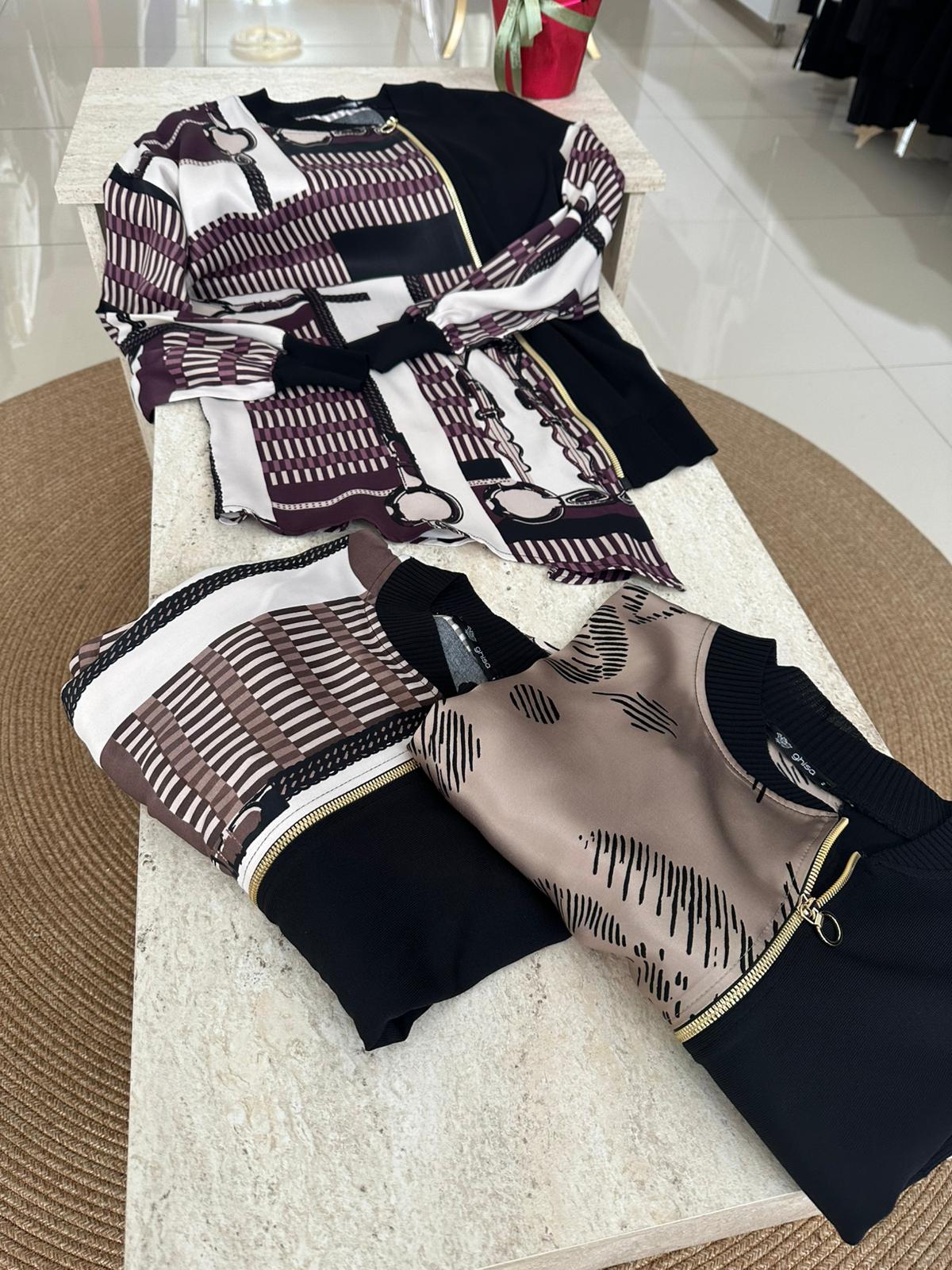 Ghisa 4151 Kolları Triko Tunik