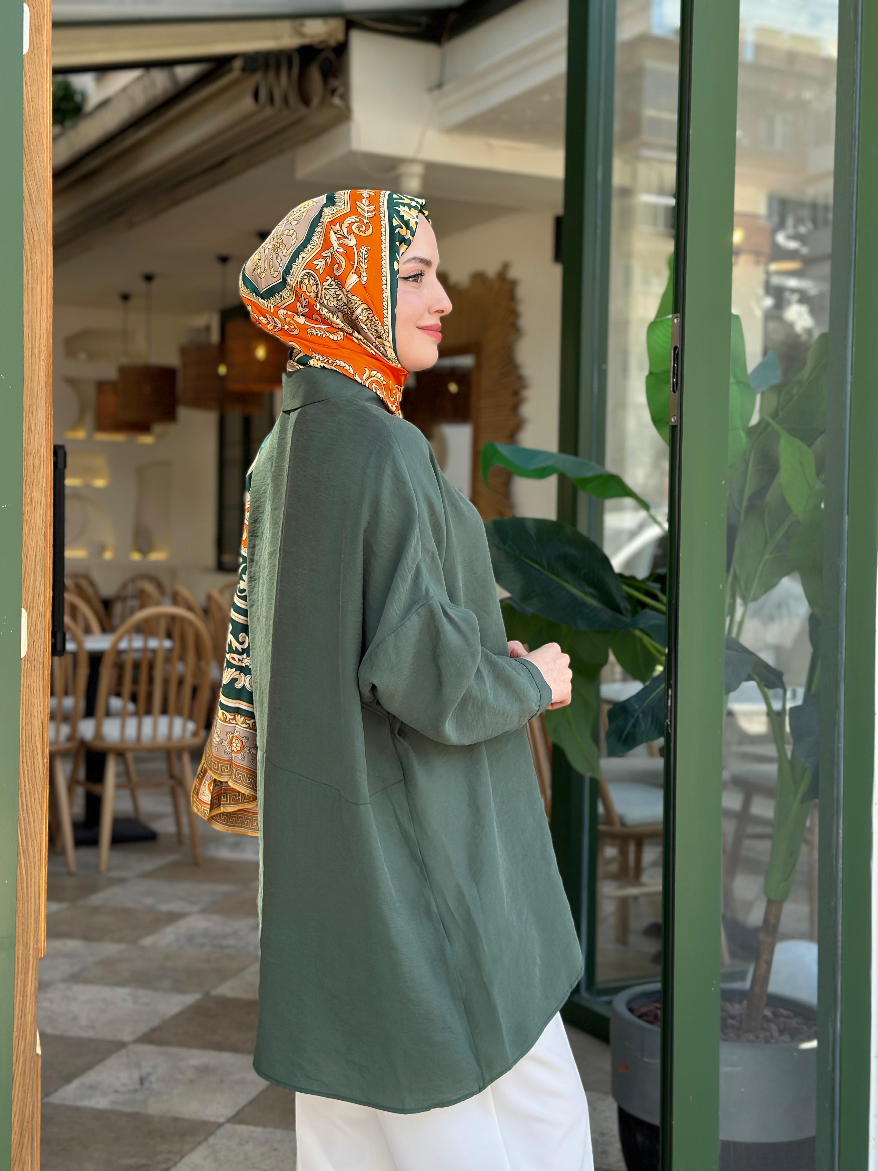 Nuss Yarasa Kol Tunik 3001 - Turmalin