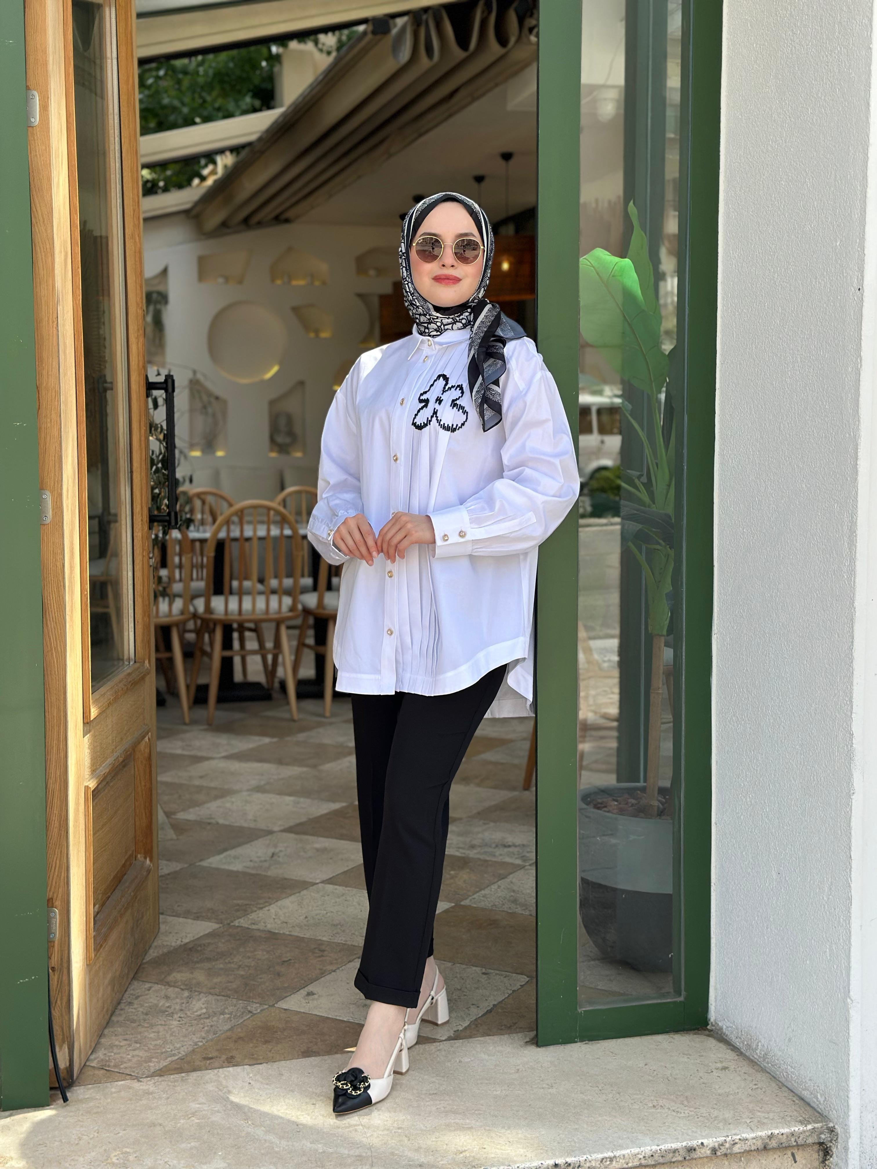 Ghisa 4987 Boncuk İşleme Tunik