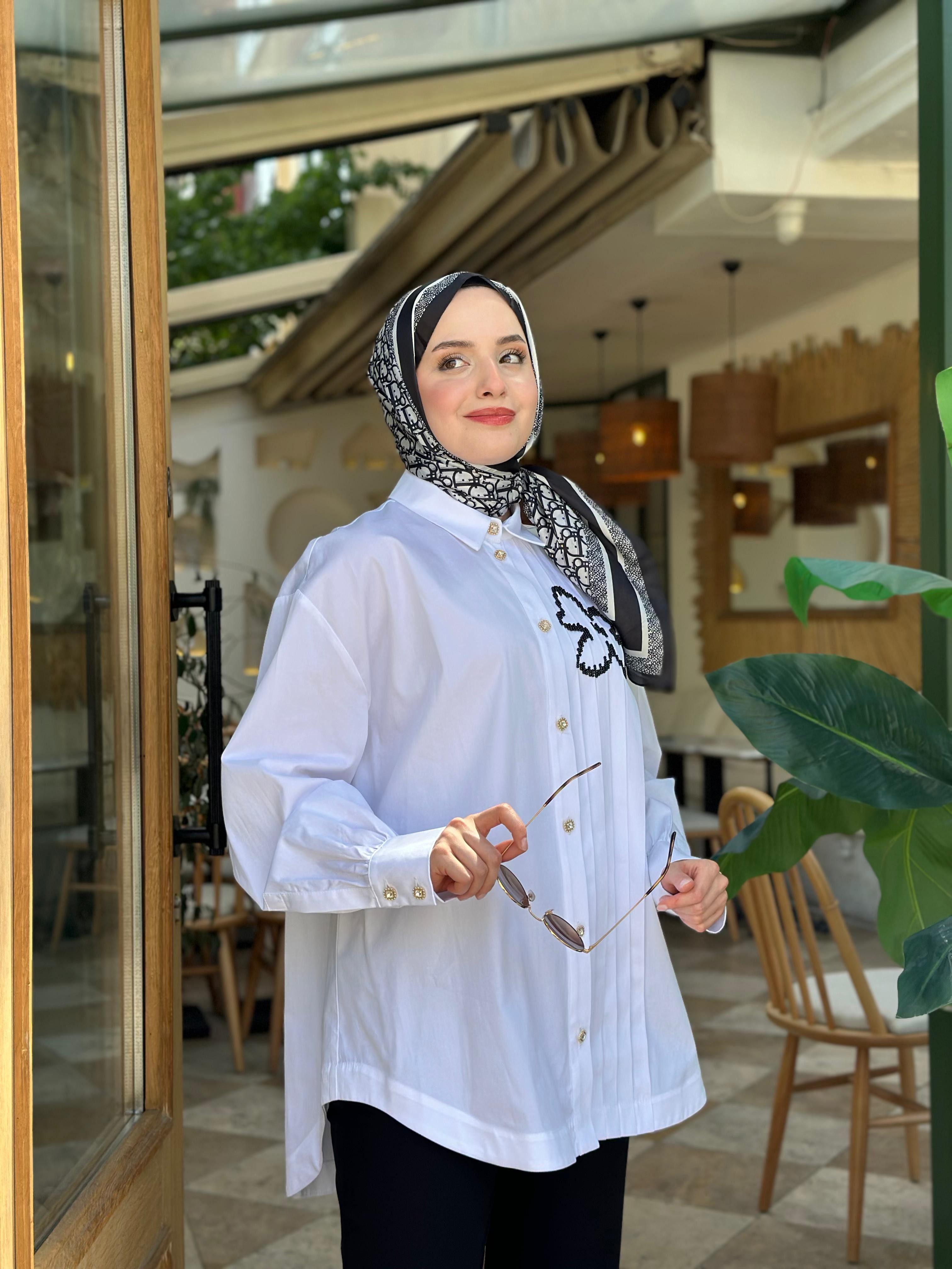 Ghisa 4987 Boncuk İşleme Tunik