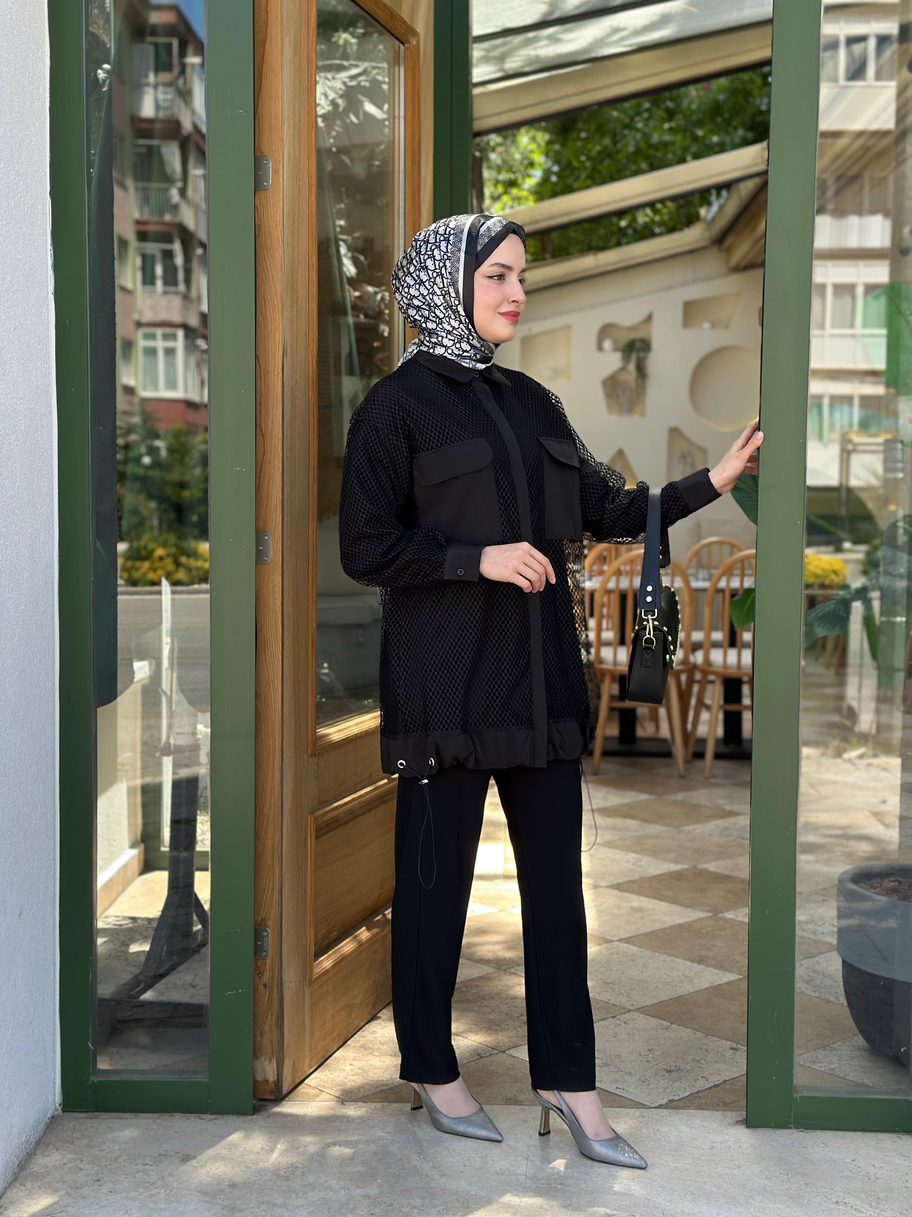 Ahi 6183 File Pantolonlu Takım