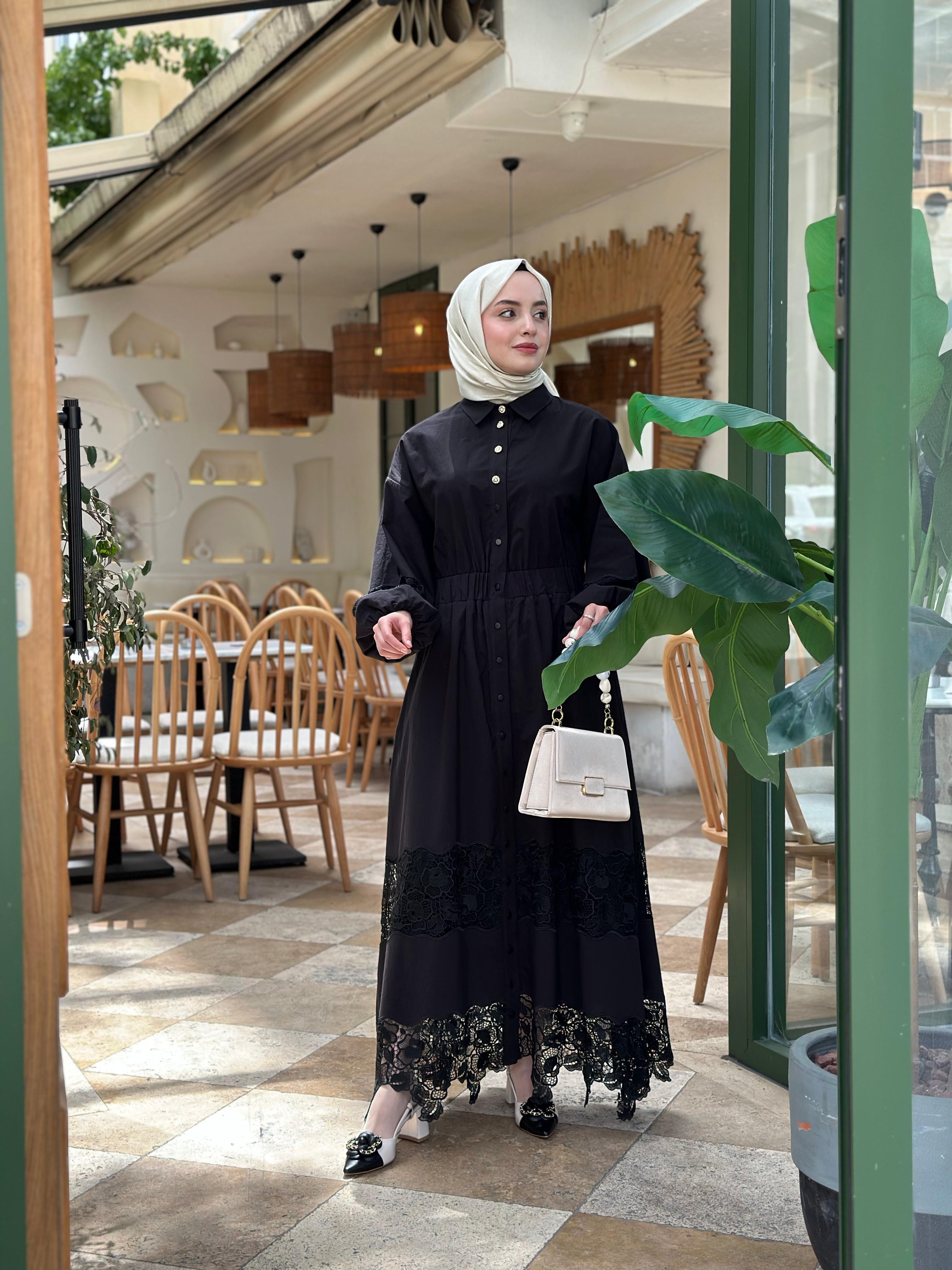 Ghisa 4850 Beli Büzmeli Elbise