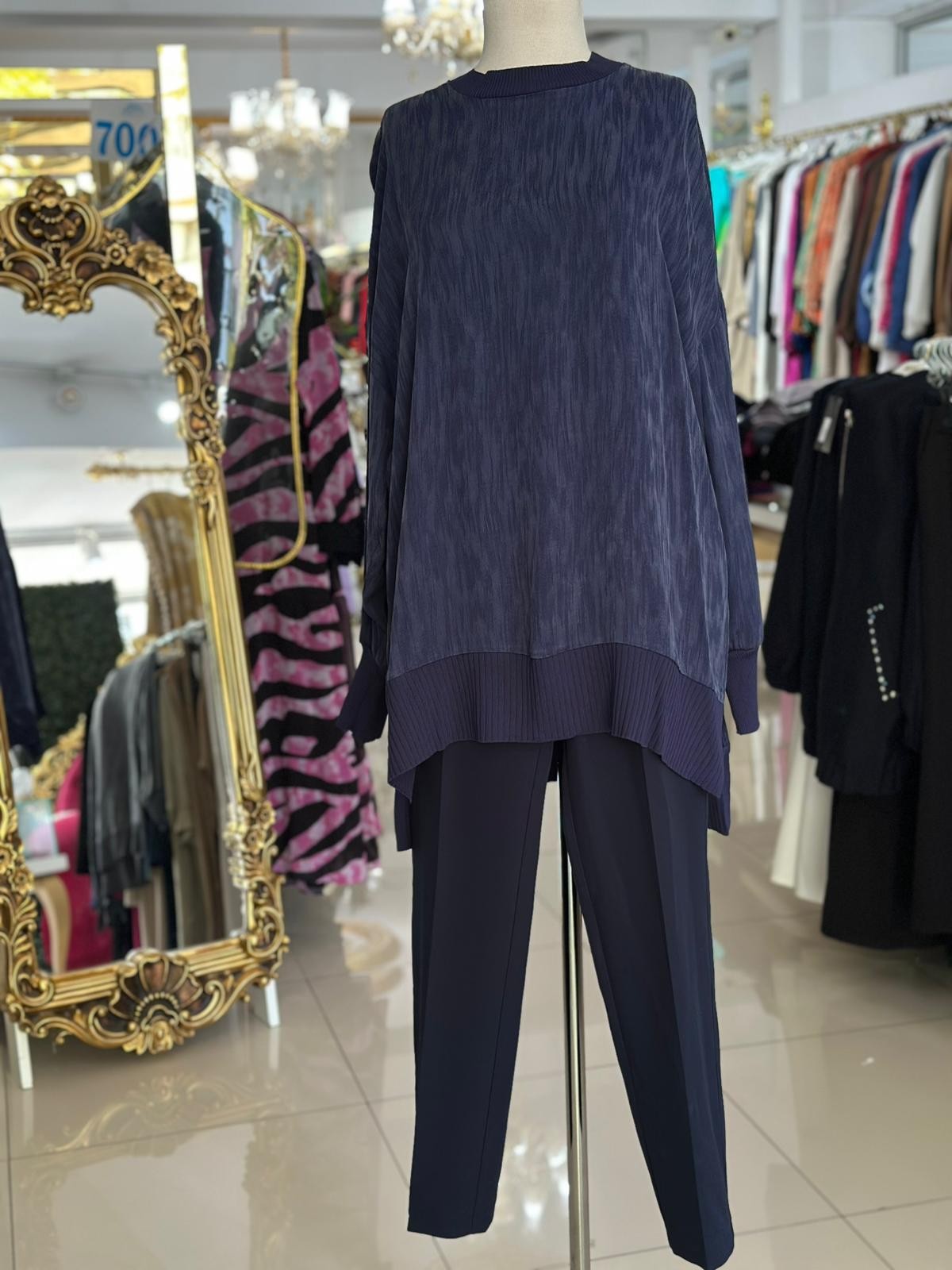 Nuss 3009 İpek Kupra Tunik - Laci