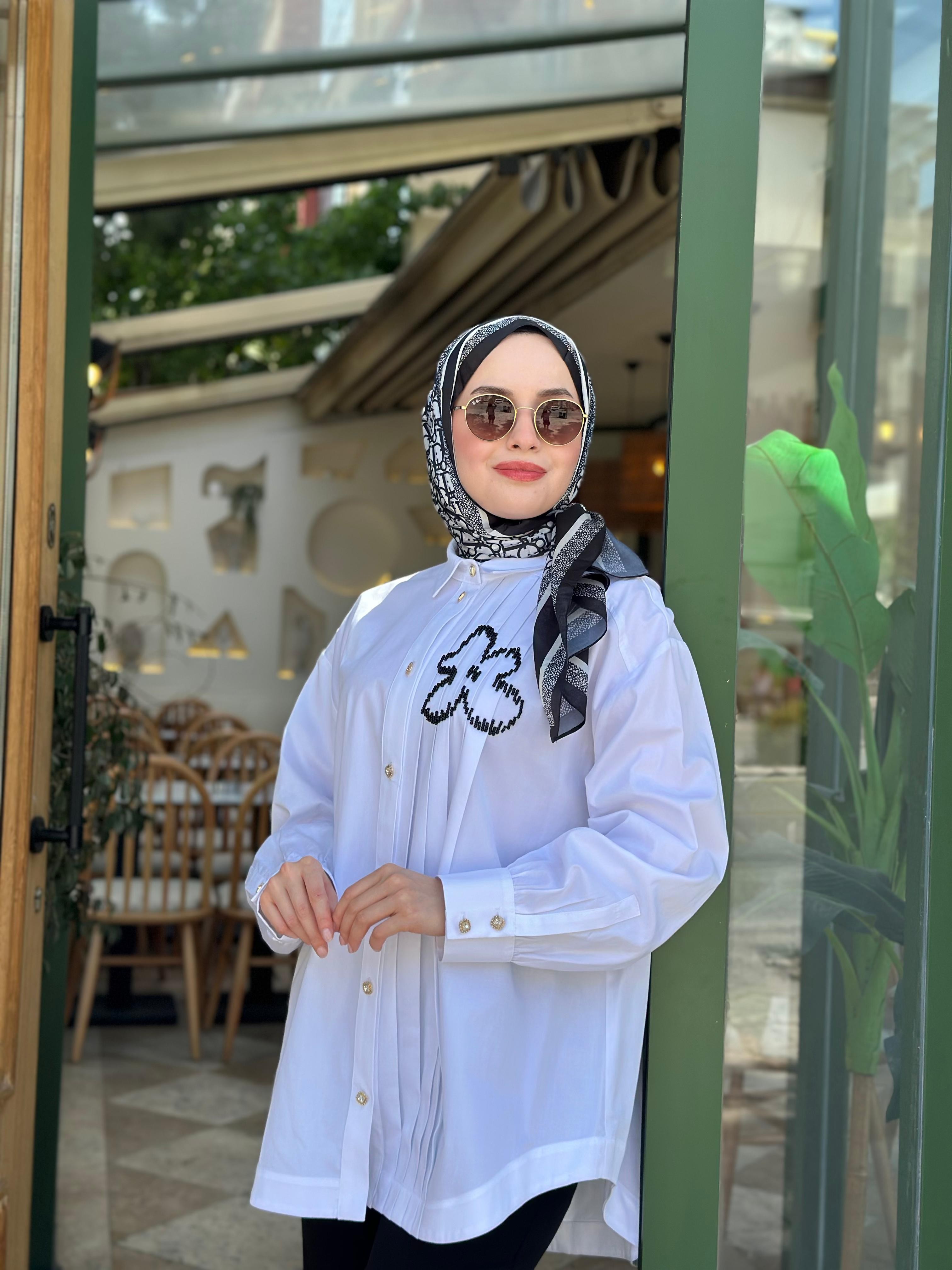 Ghisa 4987 Boncuk İşleme Tunik