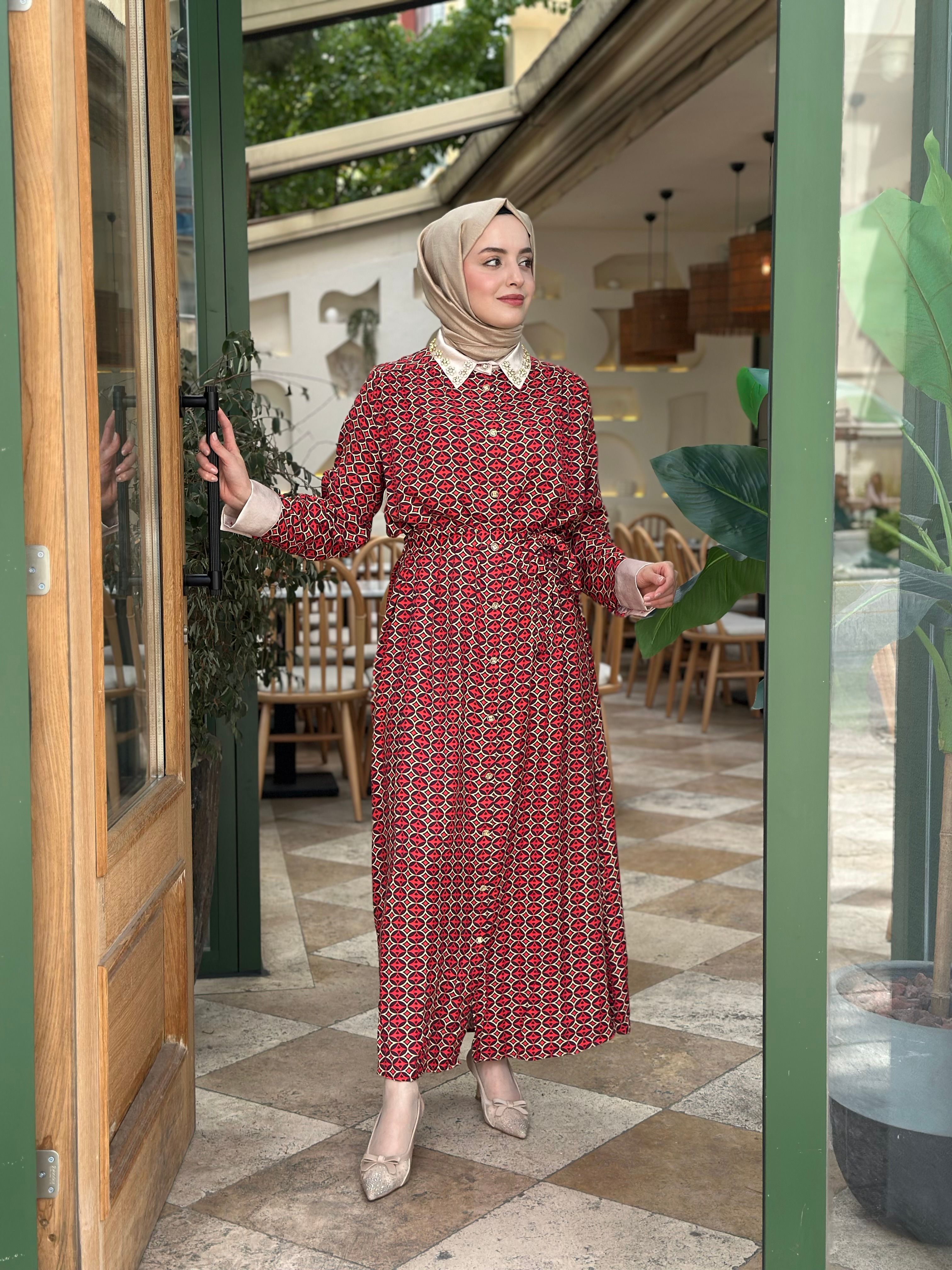 Ghisa 4925 Tasarım Elbise