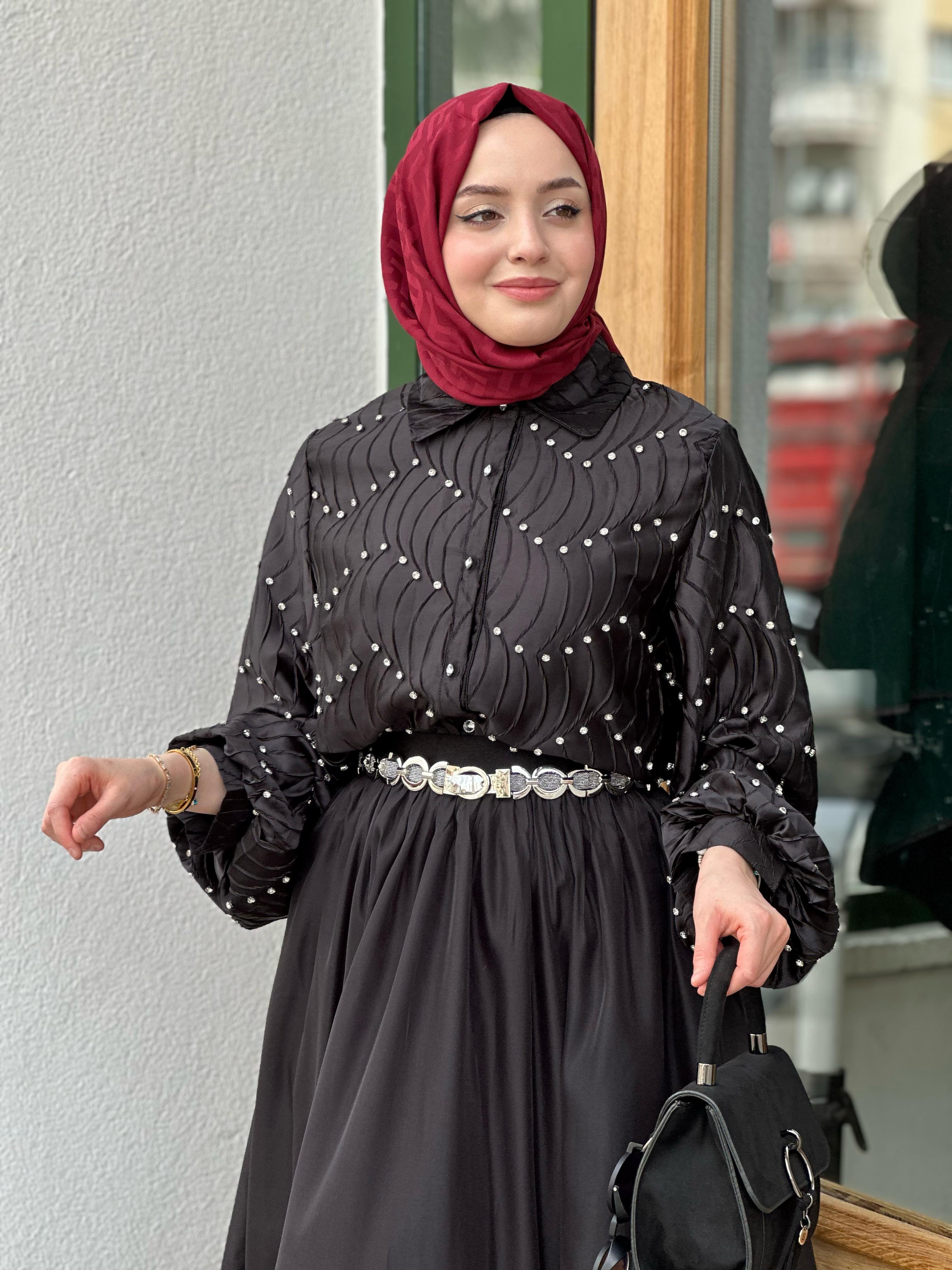İthal M 29 Taşlı Bluz