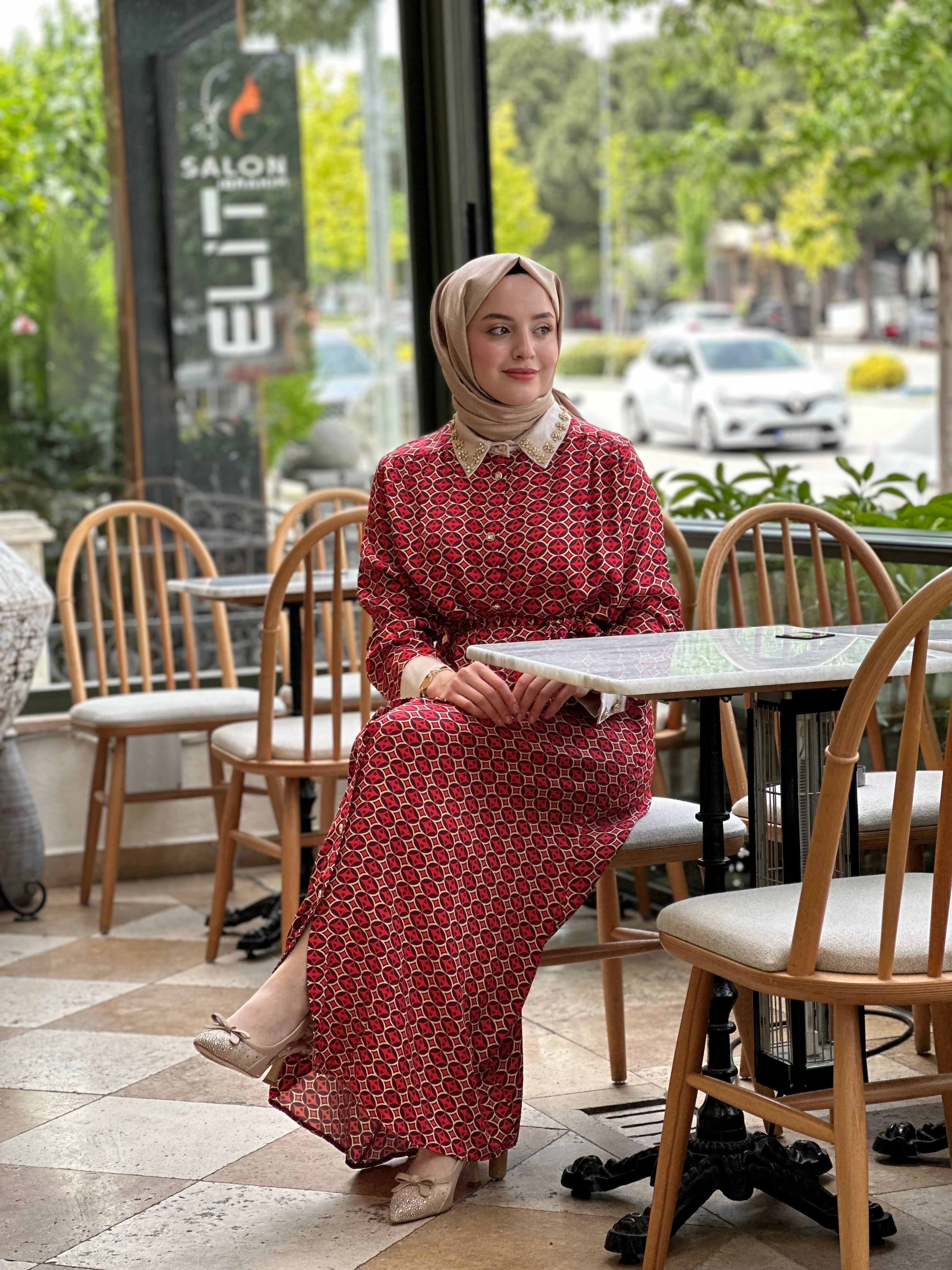 Ghisa 4925 Tasarım Elbise