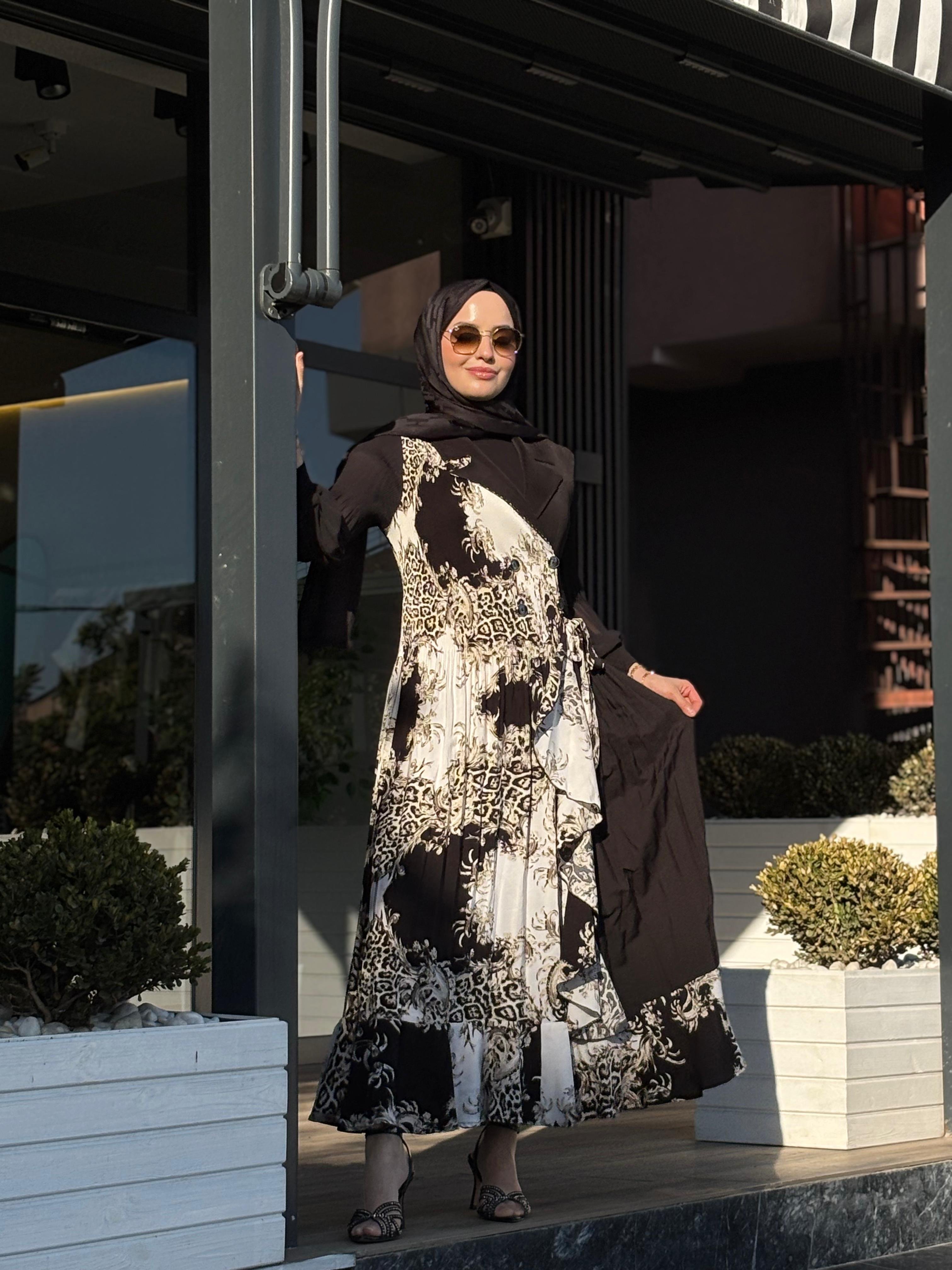İthal M 49 Desenli Abiye 