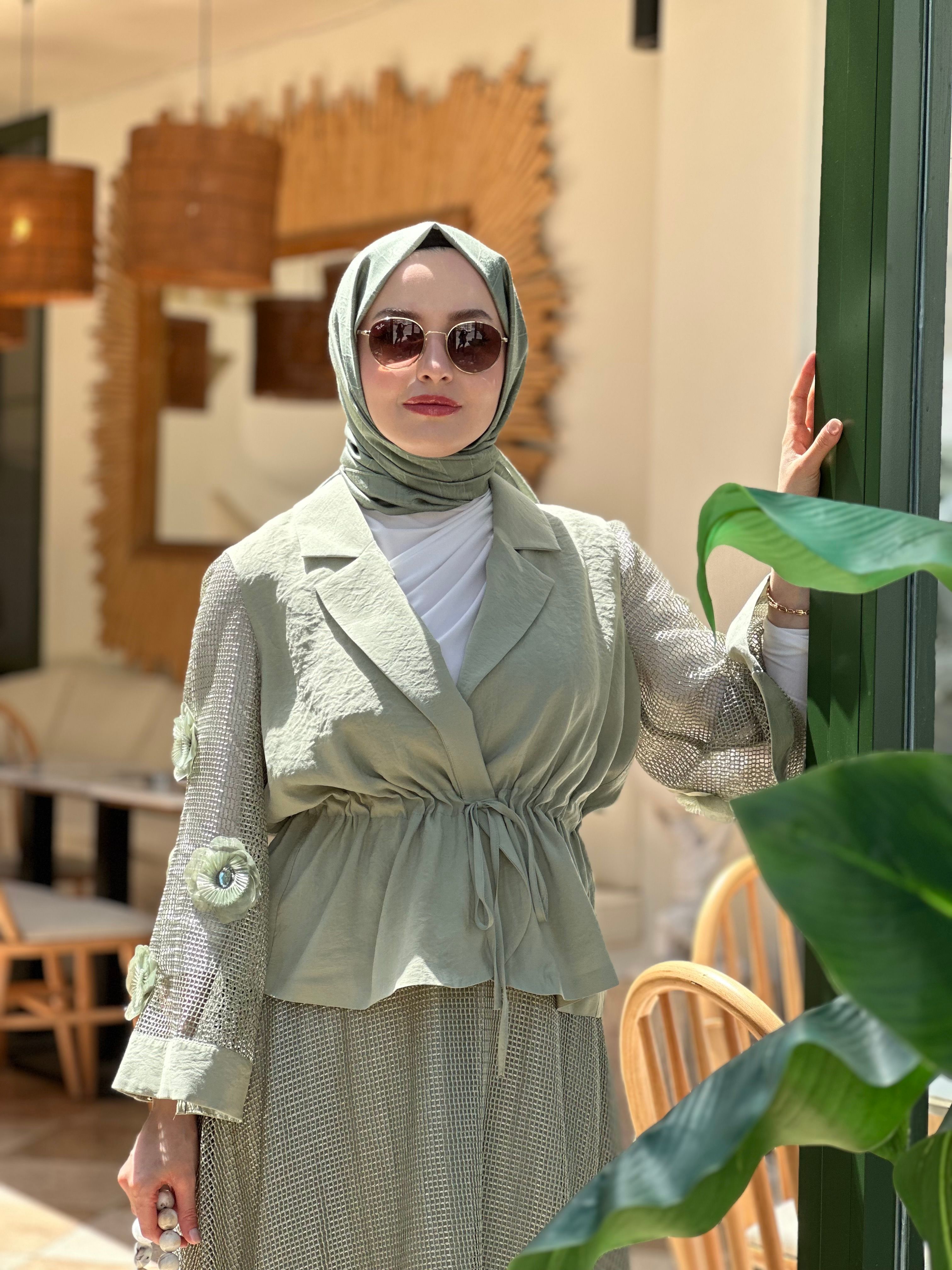 Gazzella 44804 Fileli Çiçekli Takım