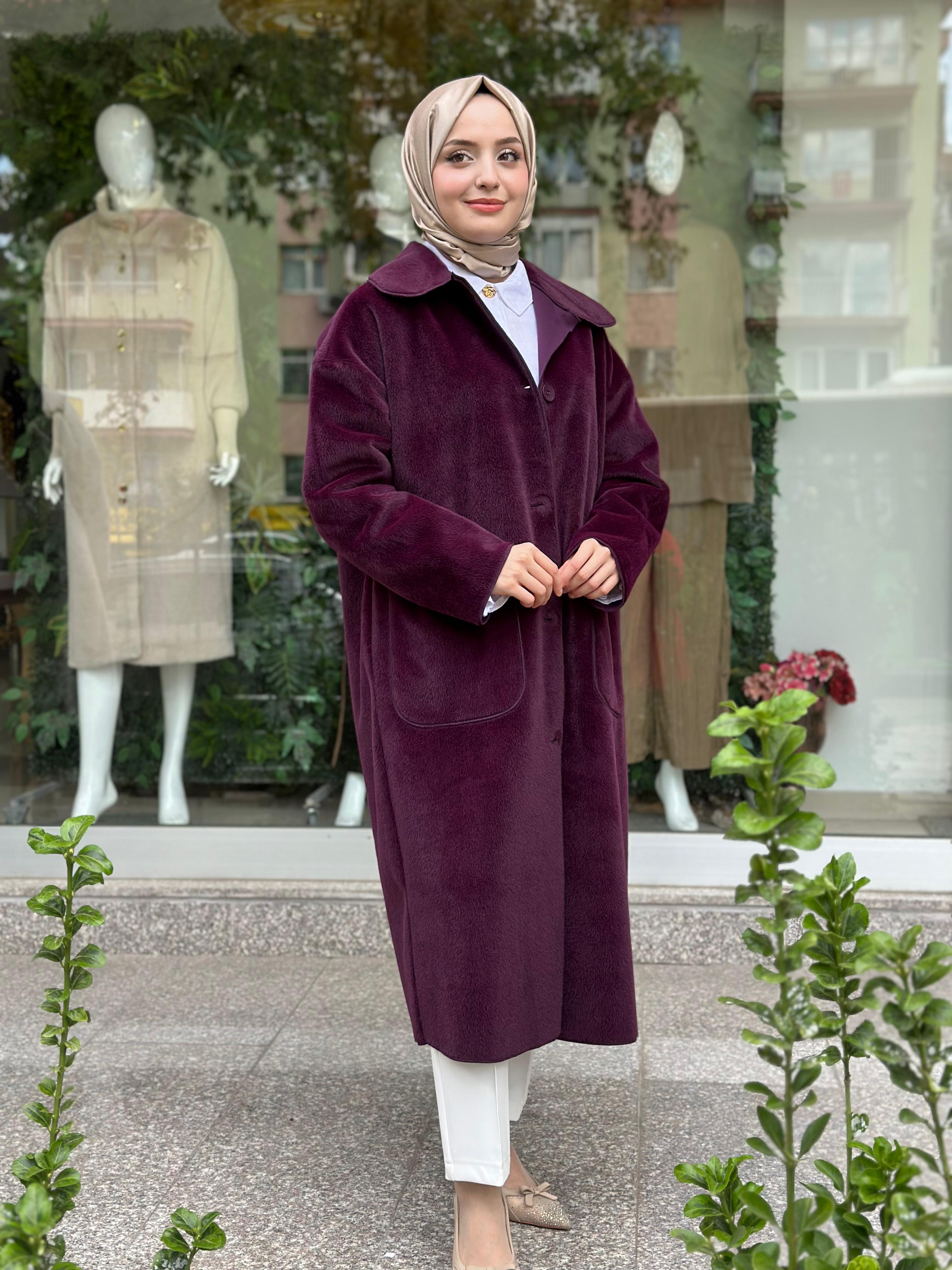 İkoll 16851 Keçe Kaban - Mürdüm