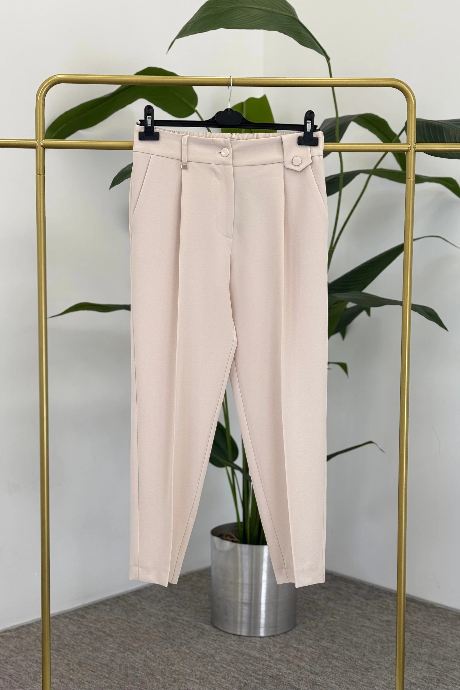 Sentez 5568 Sofia Korsajlı Pantolon - Bej