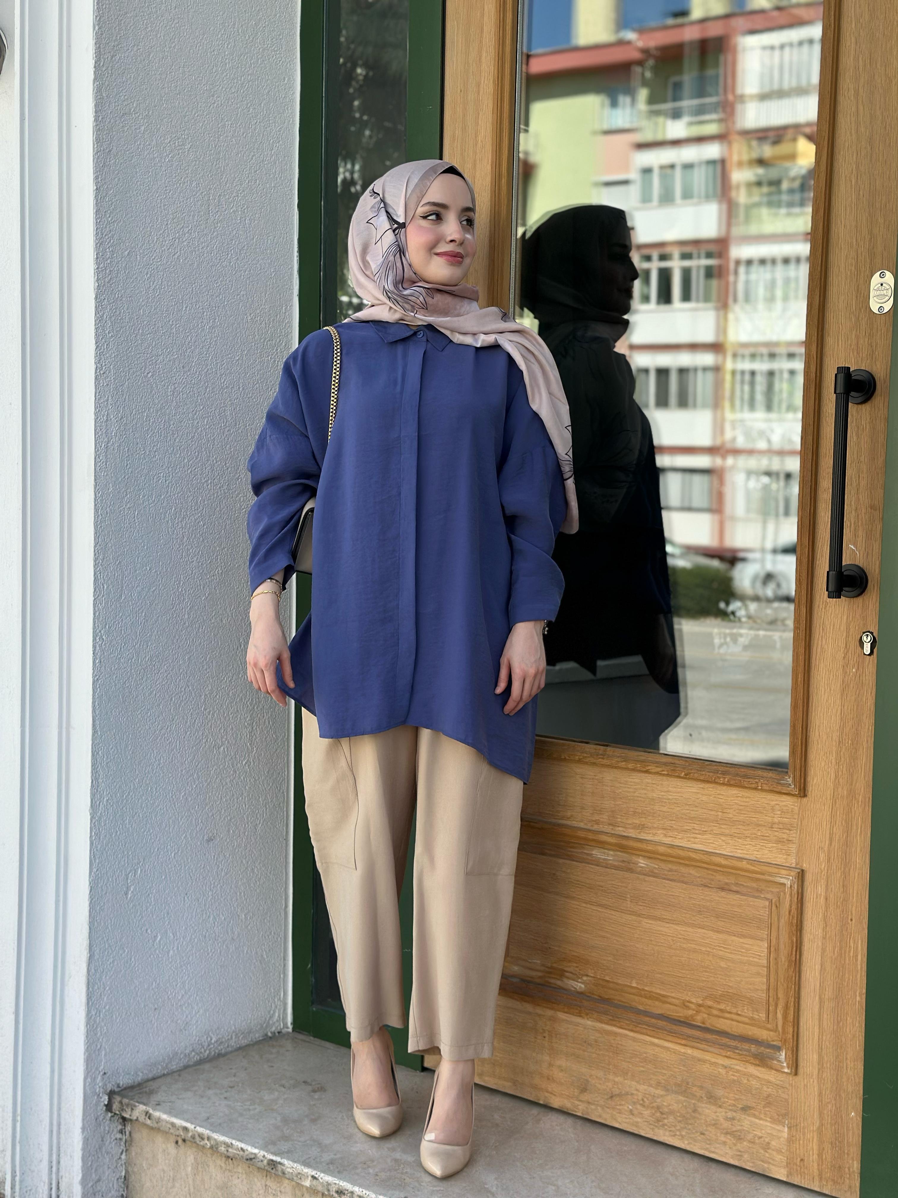 Nuss Yarasa Kol Tunik 3001 - Laci-Mor