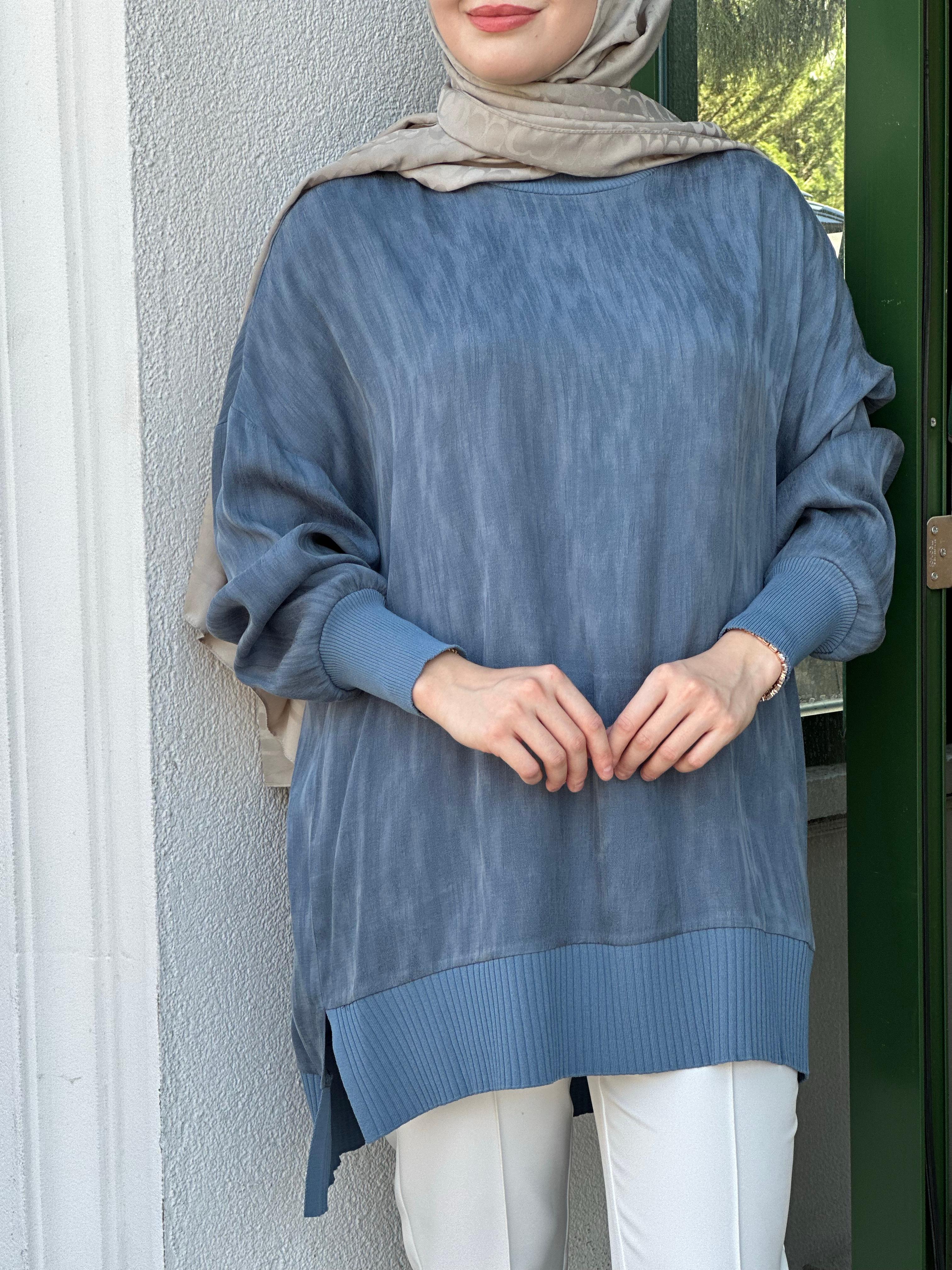 Nuss 3009 İpek Kupra Tunik