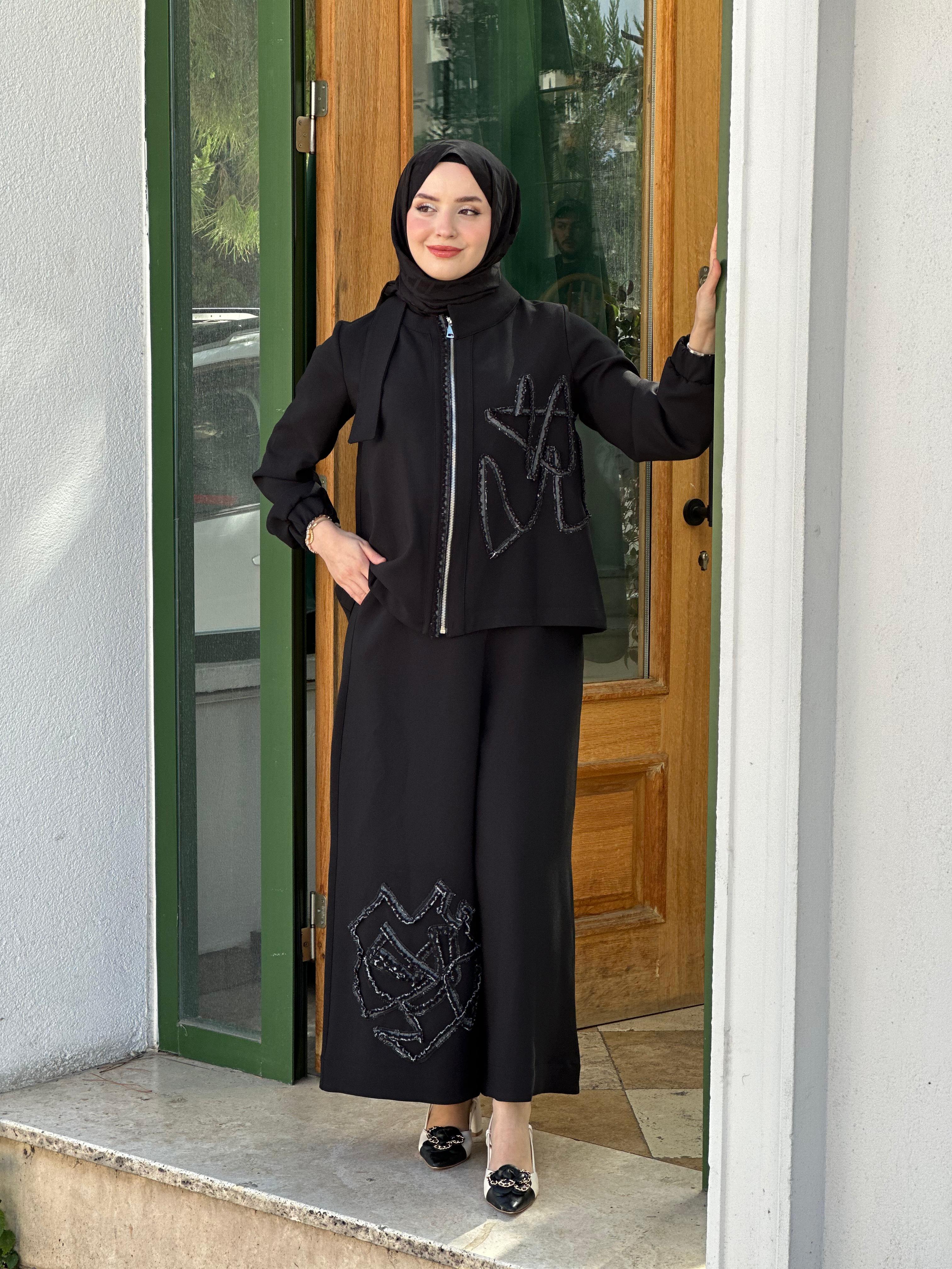 KAHMA 25210  KISA CEKETLİ TAKIM 