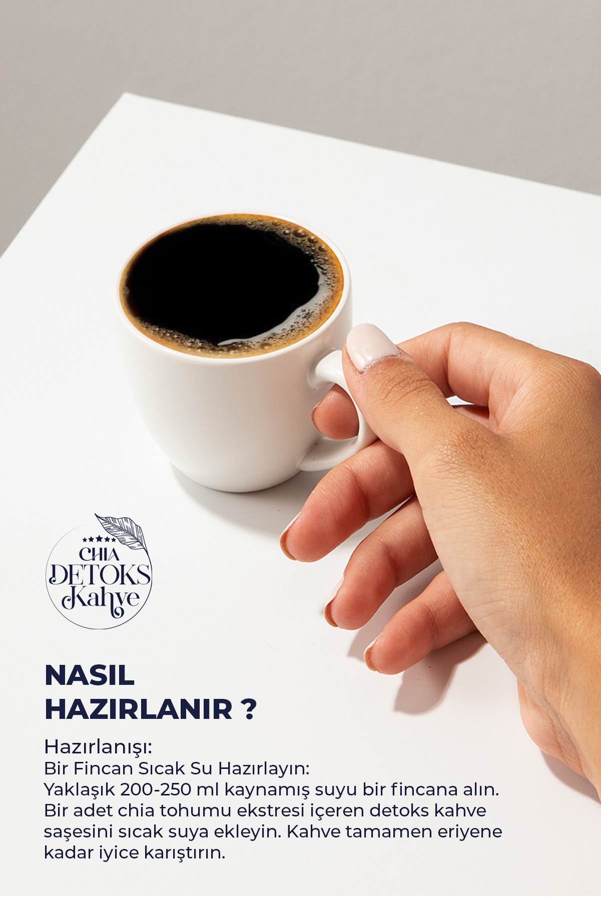 Chia Tohumu Içeren Kahve 30lu Şase