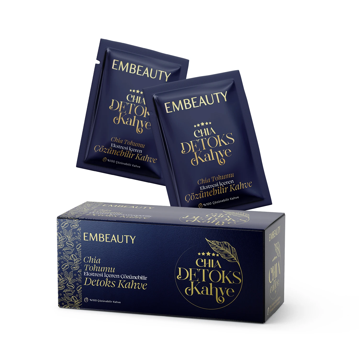 Chia Tohumu İçeren Kahve 30'lu Şase