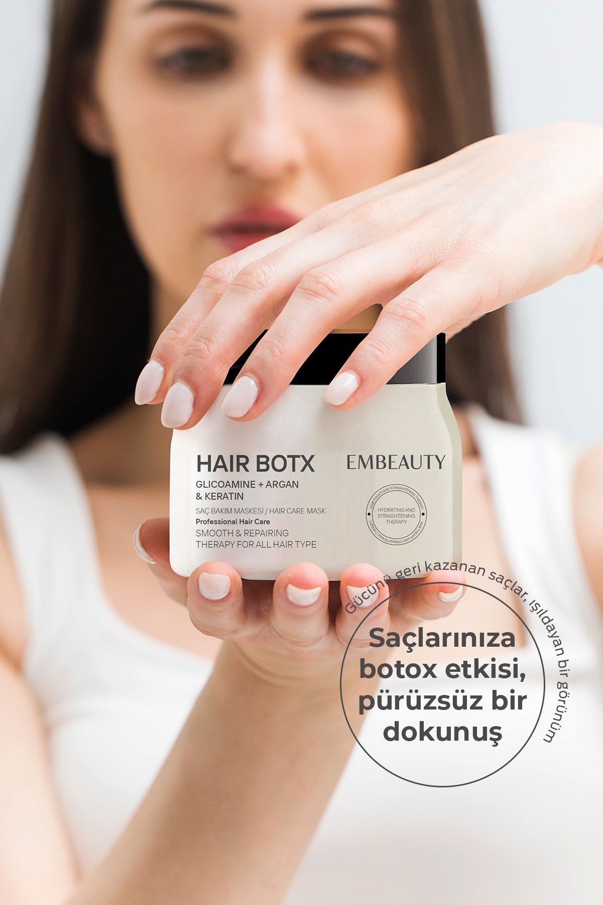 Besleyici Onarıcı Keratin Botoks Etkili Yoğun Saç Bakım Maskesi 500 ml
