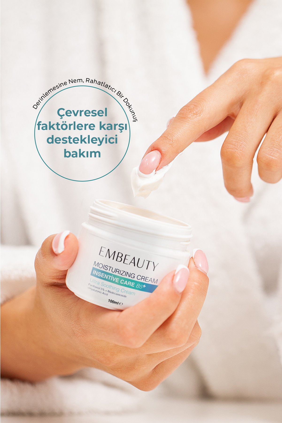 Cilt Yenileyici -Bariyer Güçlendirici ve Hyalüronik Asit-Panthenol içerikli Yoğun Nemlendirici Krem