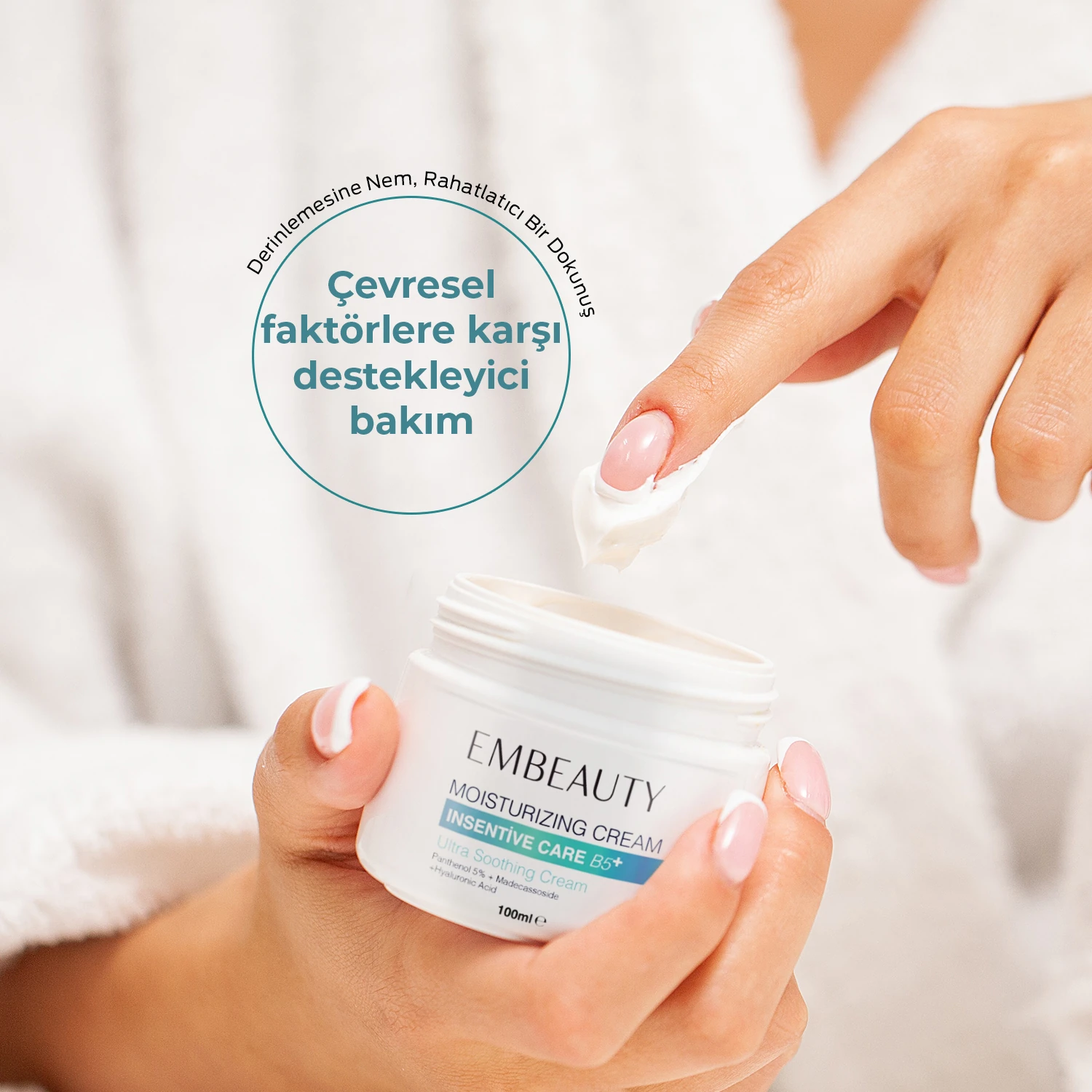 Cilt Yenileyici - Bariyer Güçlendirici ve Hyalüronik Asit-Panthenol içerikli Yoğun Nemlendirici Krem