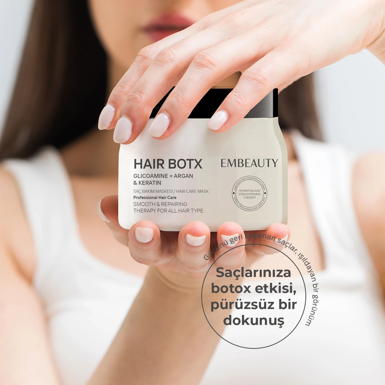 Besleyici Onarıcı Keratin Botoks Etkili Yoğun Saç Bakım Maskesi 500 ml