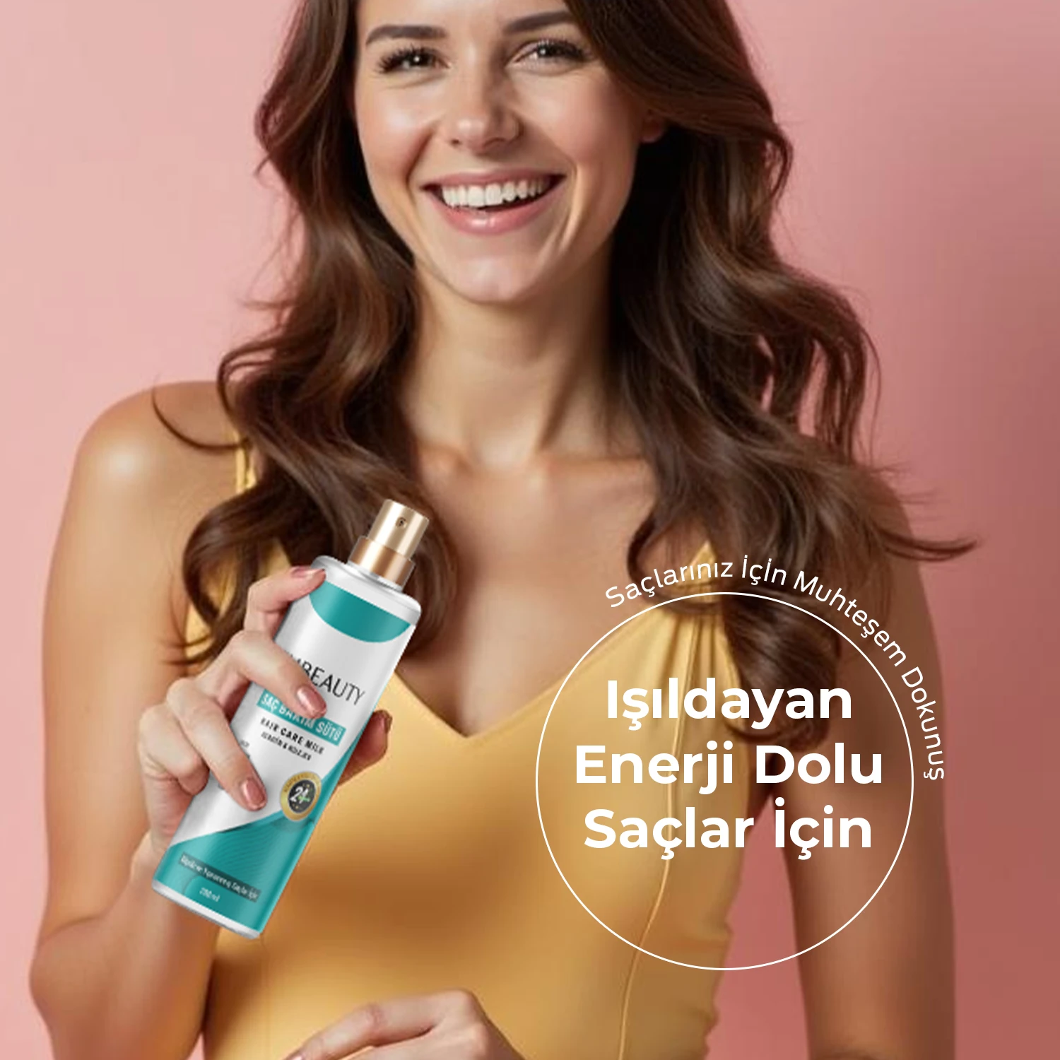 Besleyici Keratin Kolajen Saç Bakım Sütü