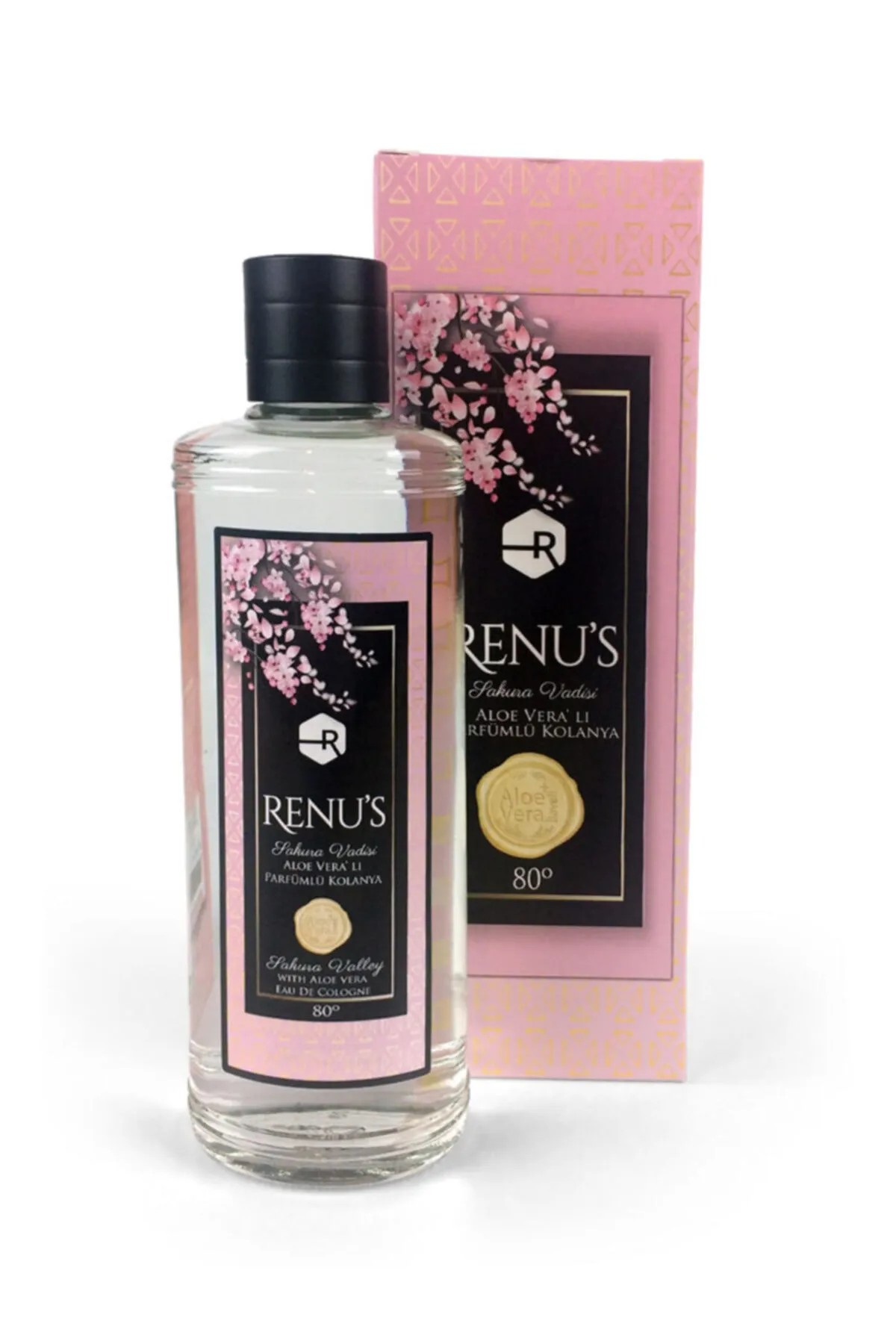 Renus Aloe Vera'lı Sakura Vadisi Parfümlü Kolonya 250 ml