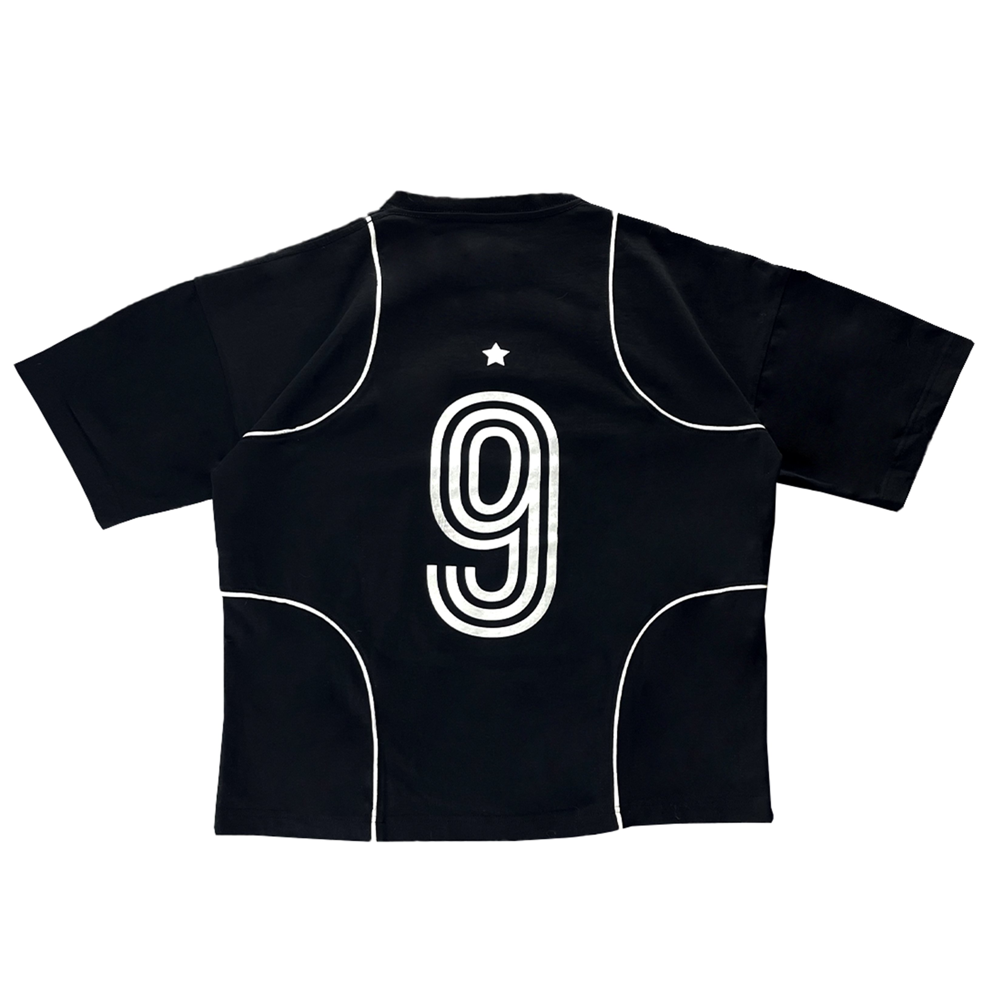 “1937” – Xəttli Qara T-shirt