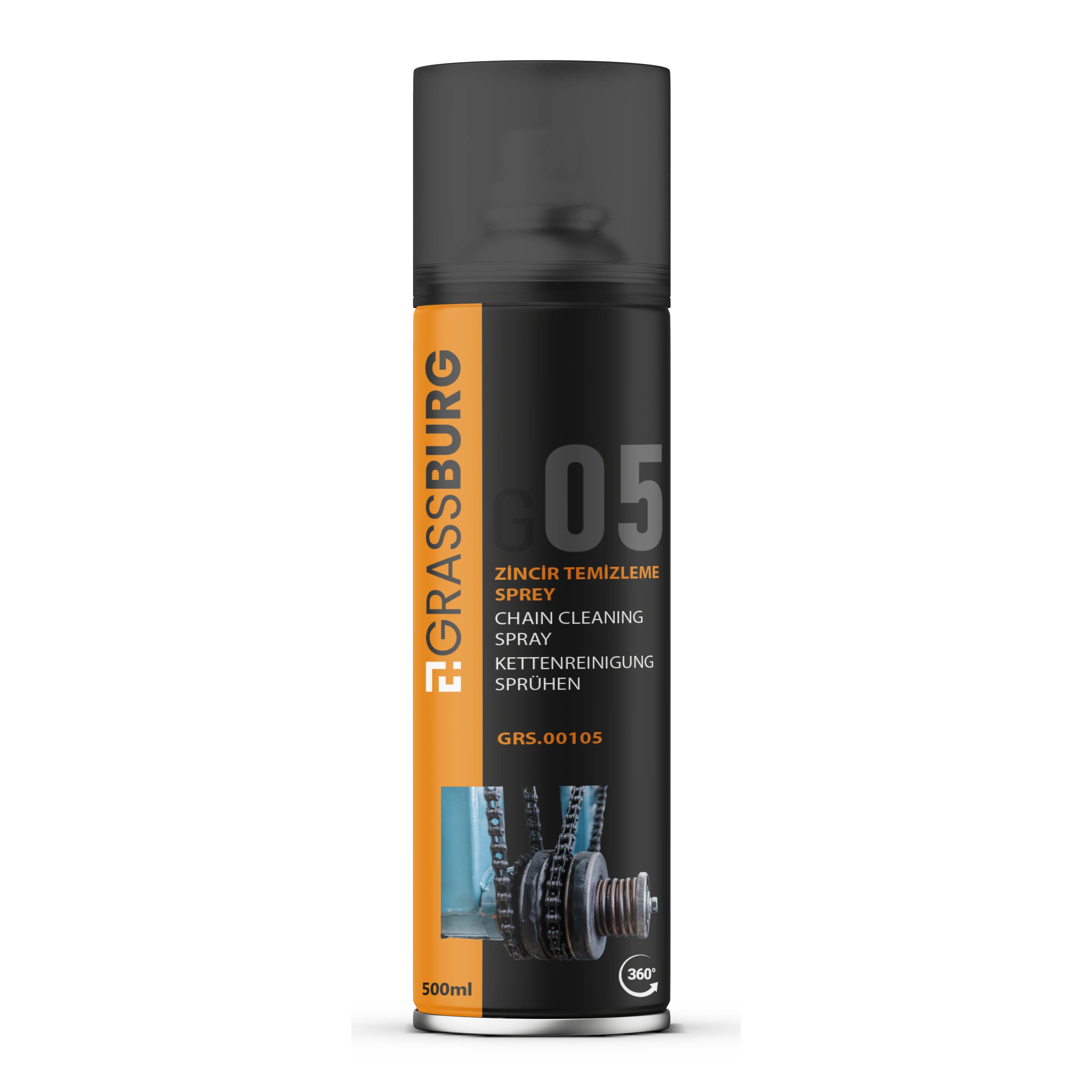 Grassburg Zincir Temizleme Spreyi  500 ml