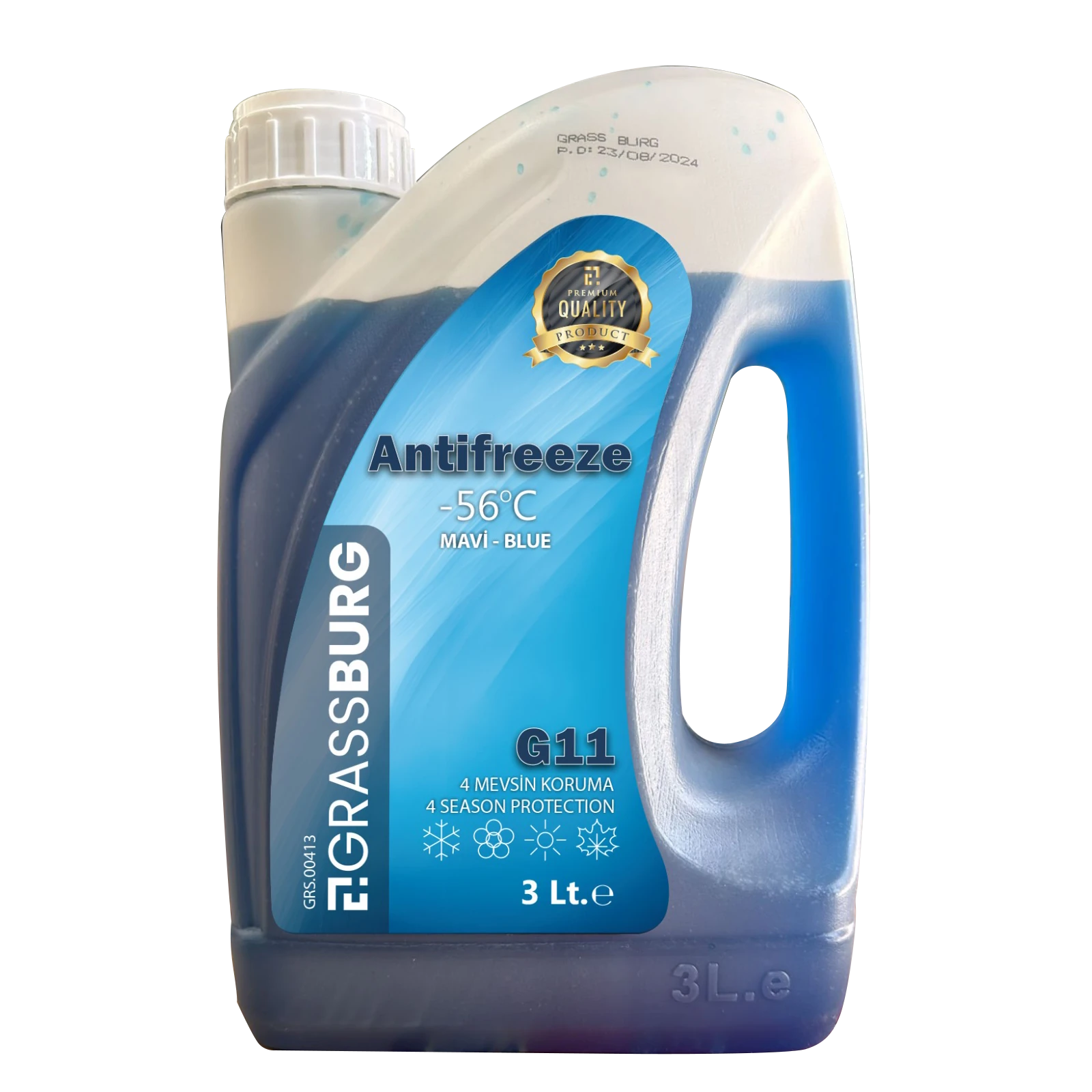 Grassburg Mavi -56 Antifiriz 3 lt