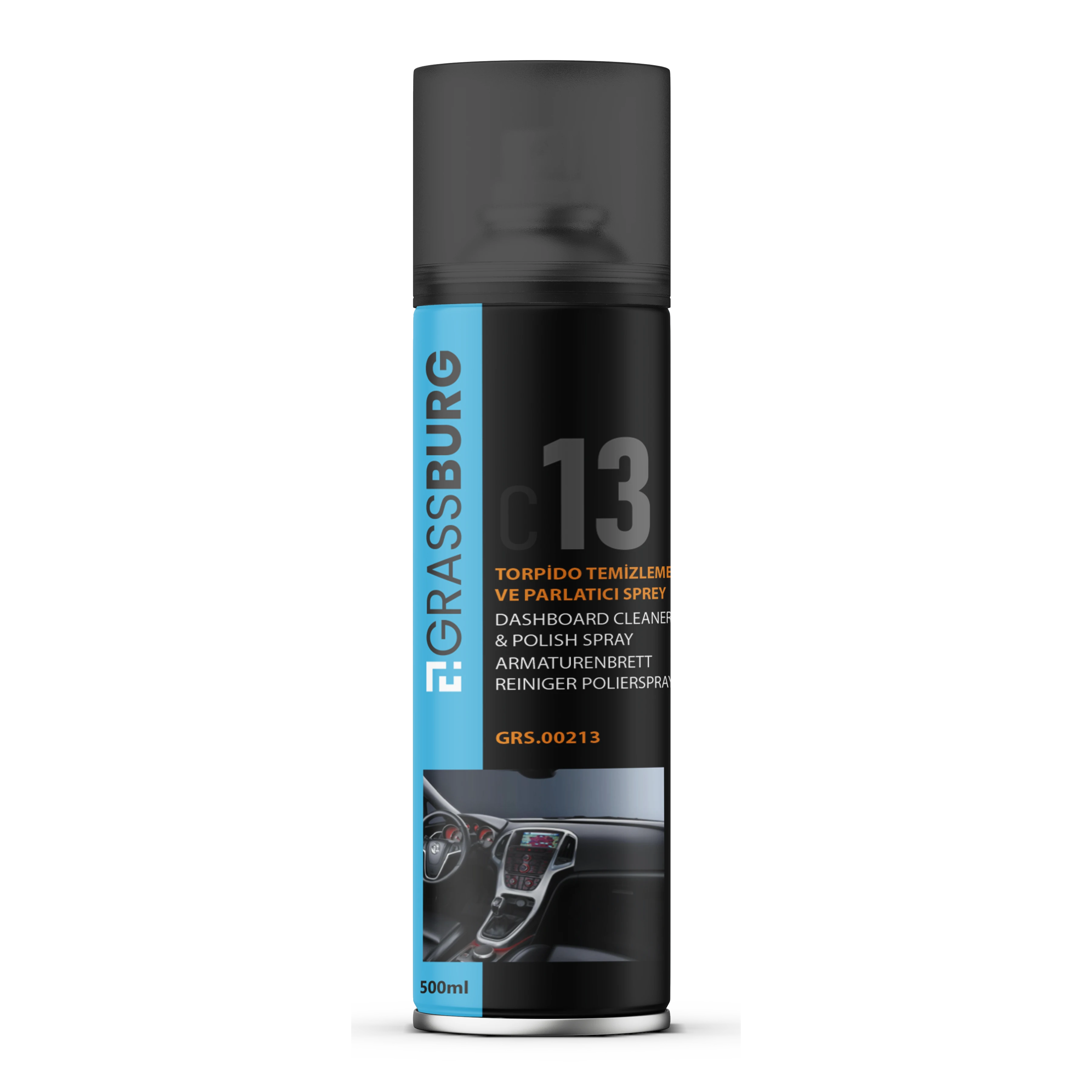 Grassburg Torpido Temizleyici ve Parlatıcı Sprey 500 ml