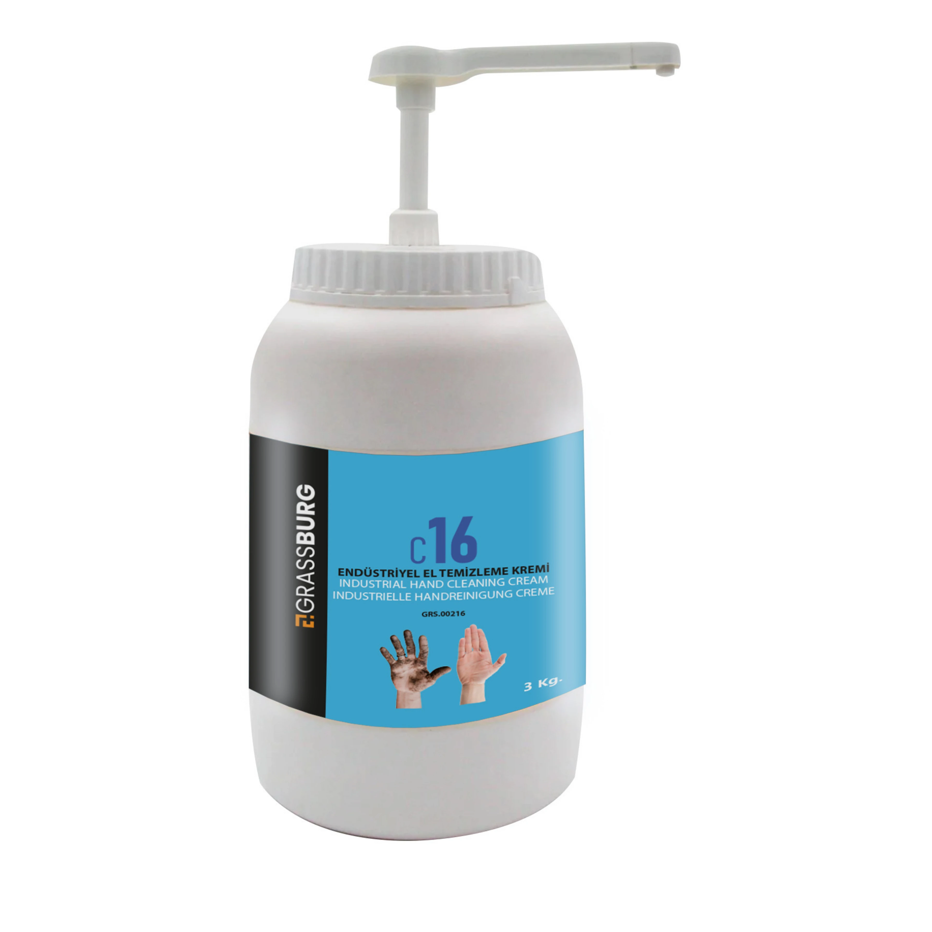 Grassburg Endüstriyel El Temizleme Kremi 3 lt