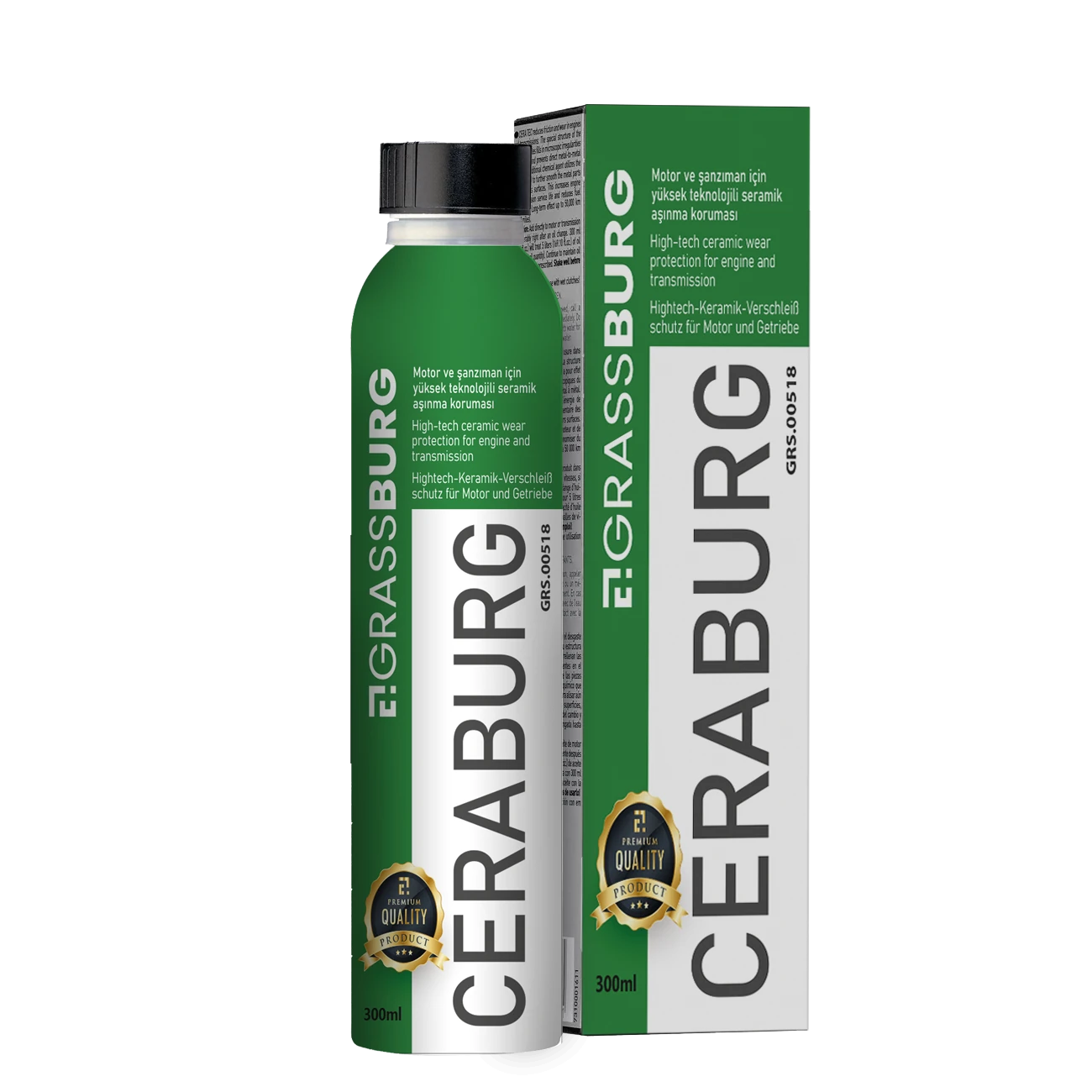 Grassburg Seramik Bazlı Motor Koruyucu Katkı Ceraburg 300 ml